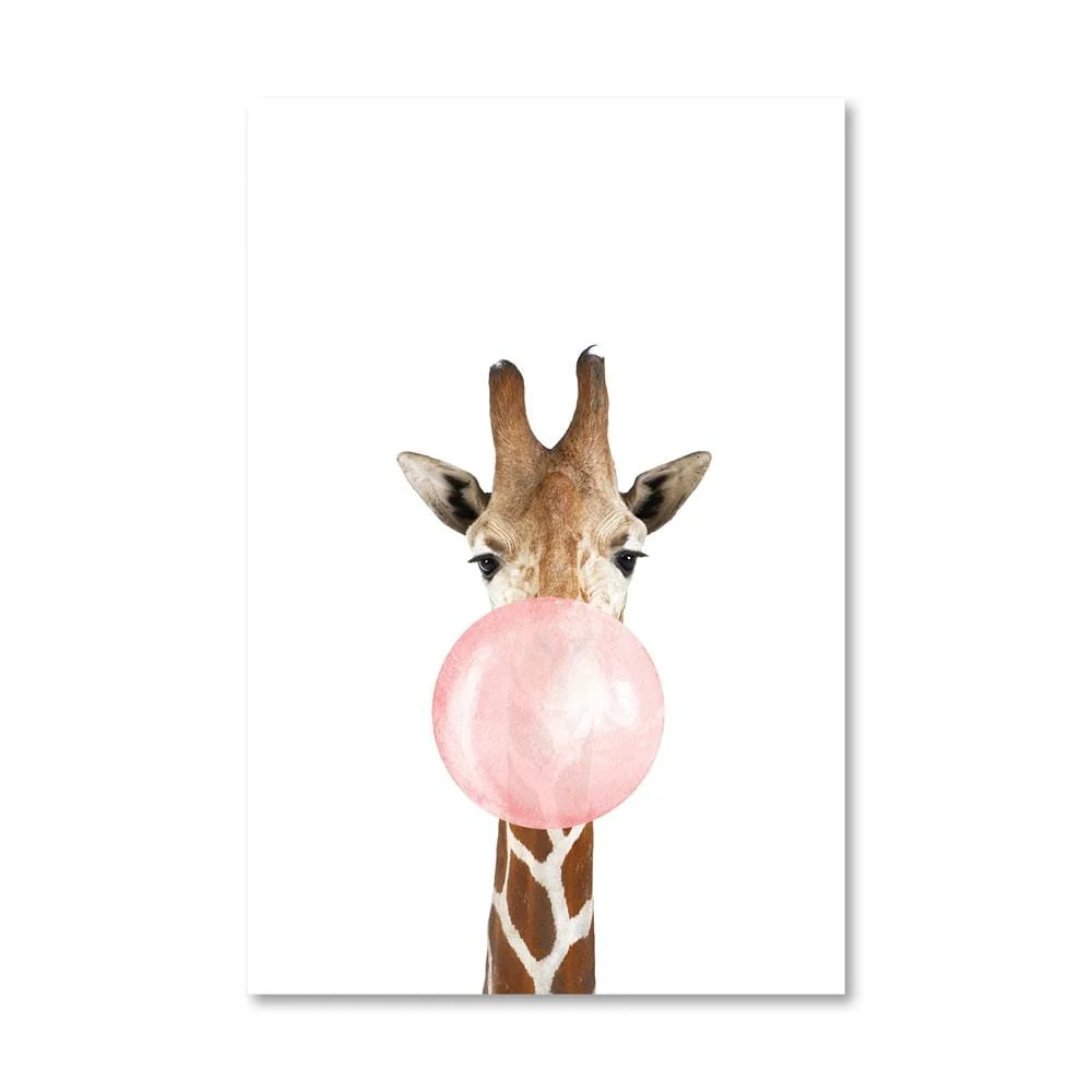 Bubble Gum Zoo Canvas - Image 10