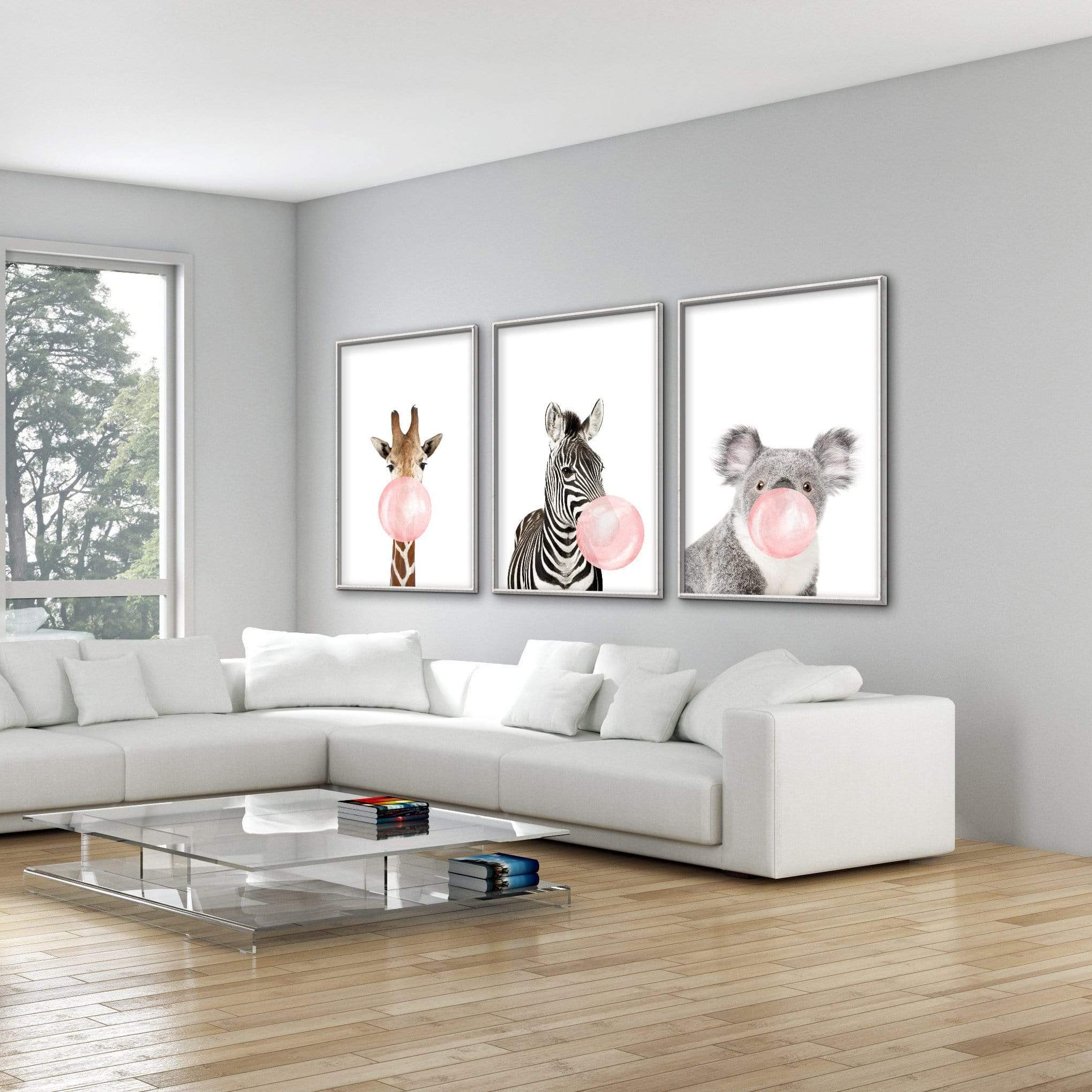 Bubble Gum Zoo Canvas - Image 6