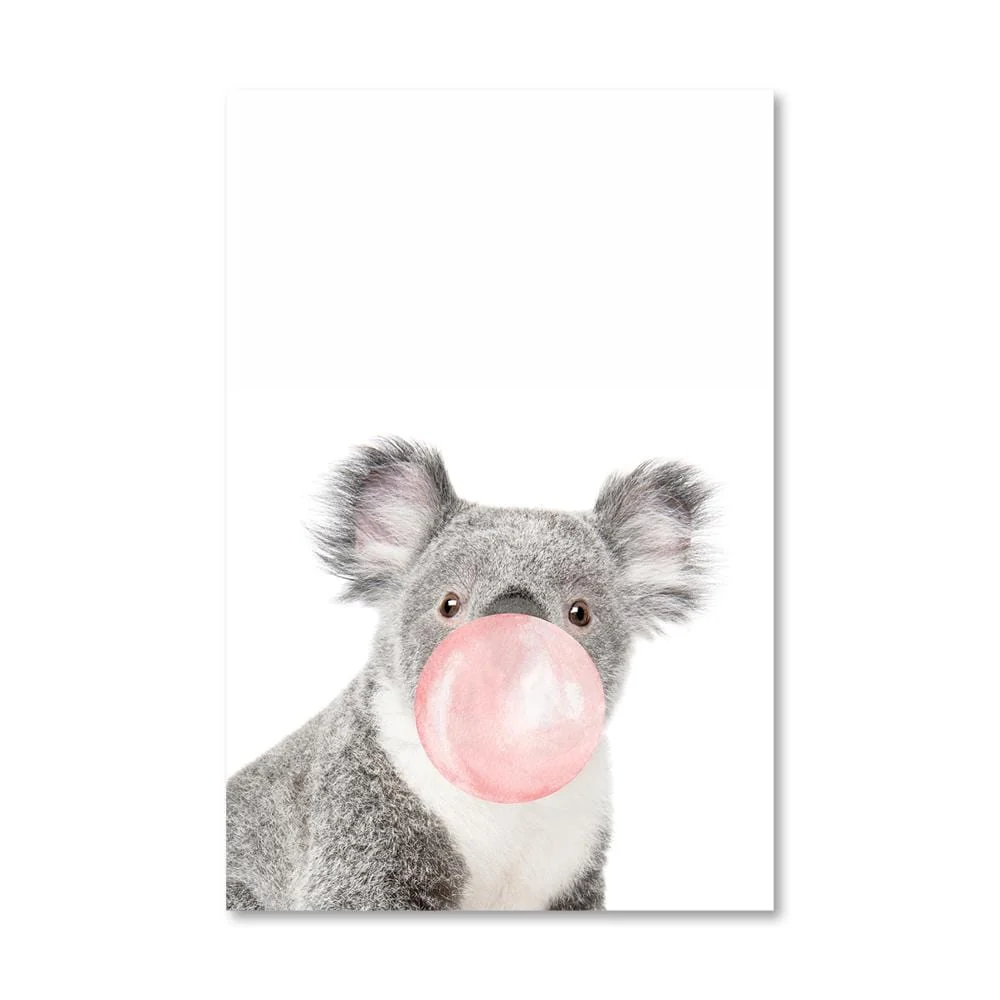 Bubble Gum Zoo Canvas - Image 8