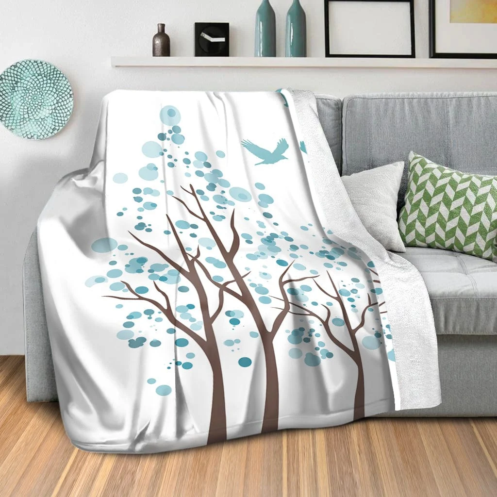 Bubble Trees B Blanket - Image 2