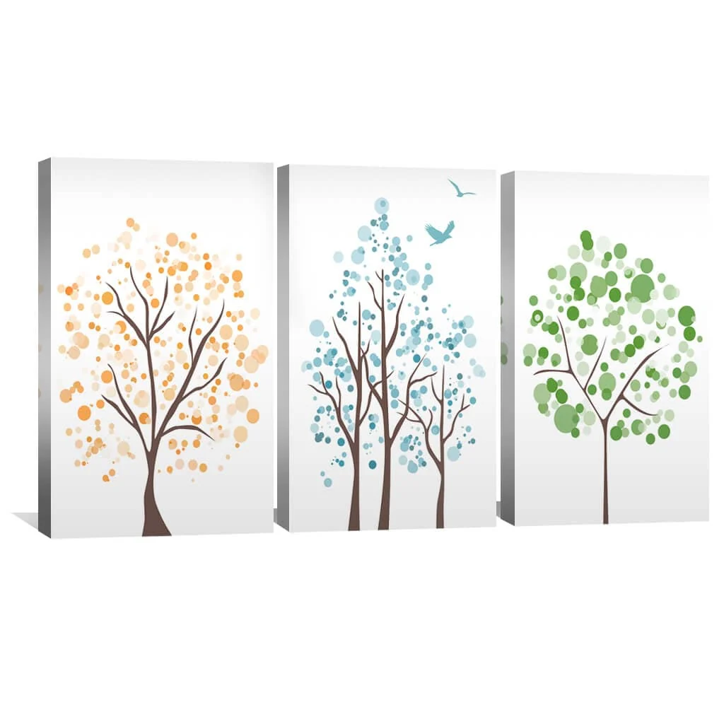 Bubble Trees Canvas - Image 2