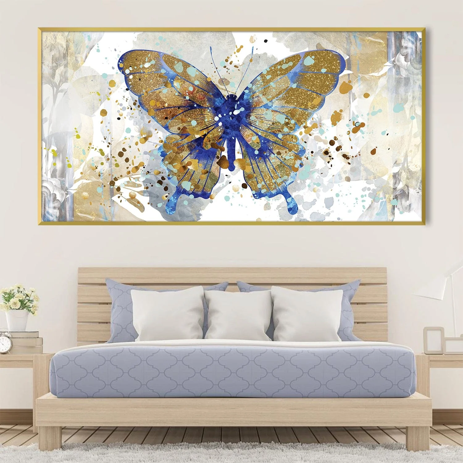 Butterfly Abstract Canvas - Image 2