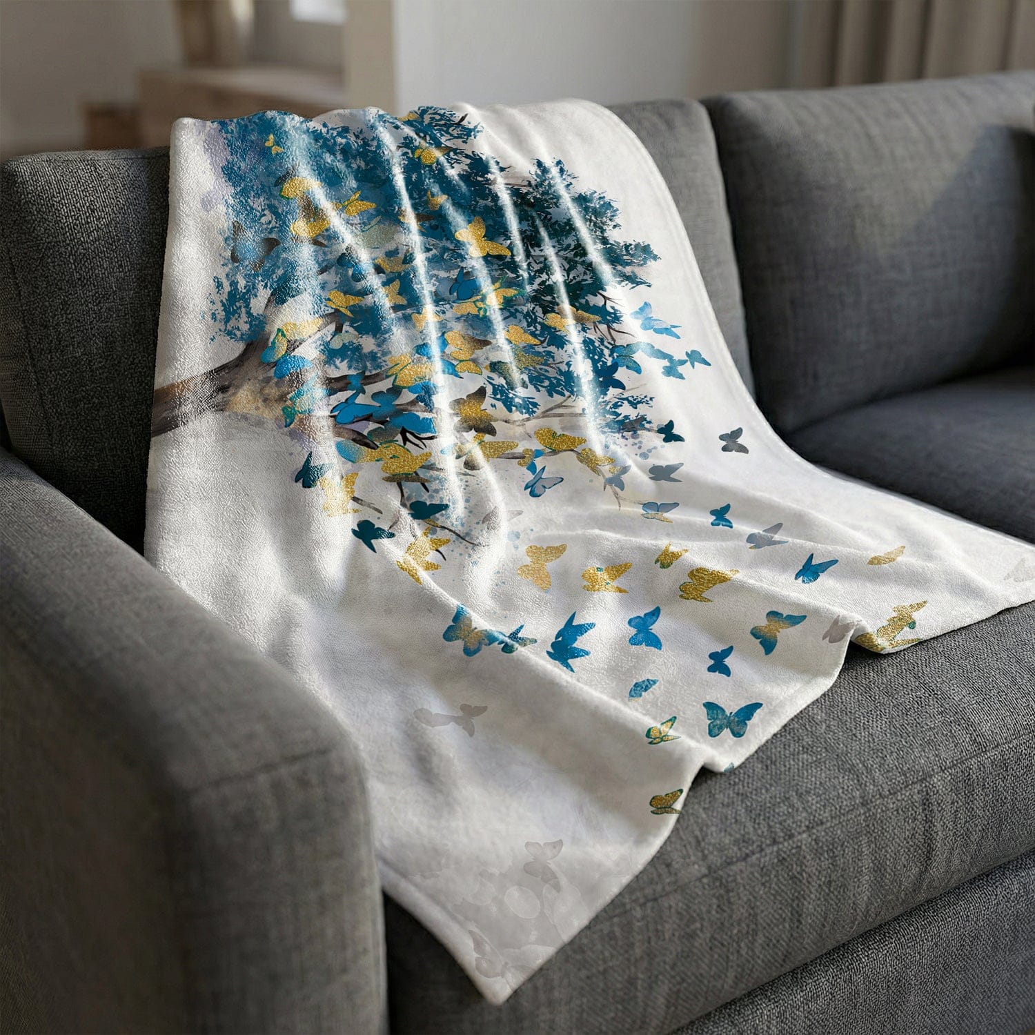 Butterfly Leaves Blanket - Image 2