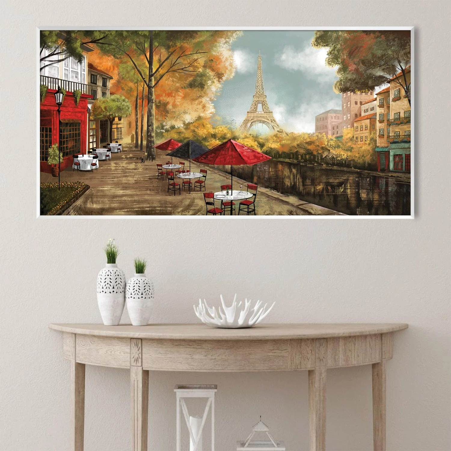 Cafe de la Tour Eiffel Canvas - Image 3