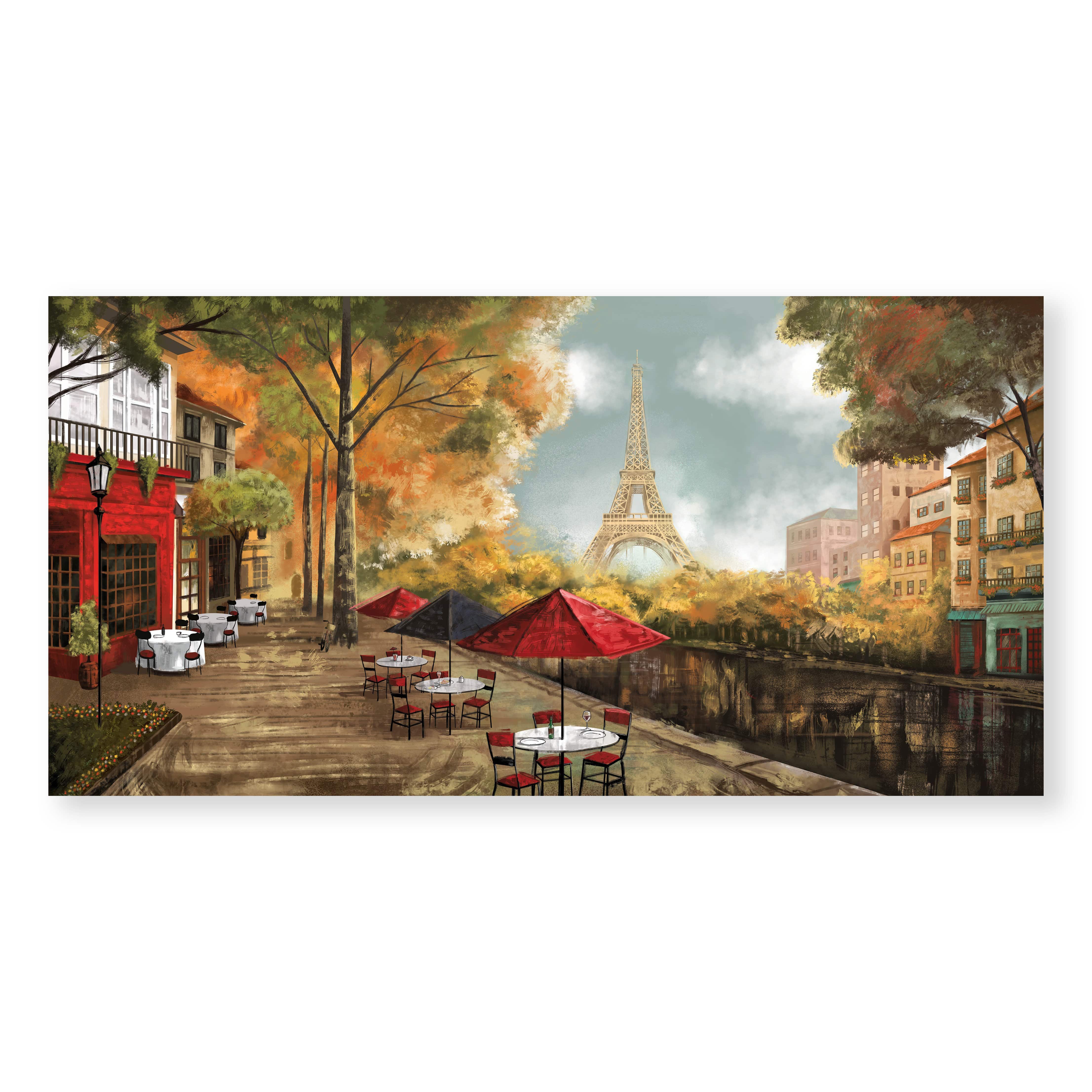 Cafe de la Tour Eiffel Canvas - Image 5