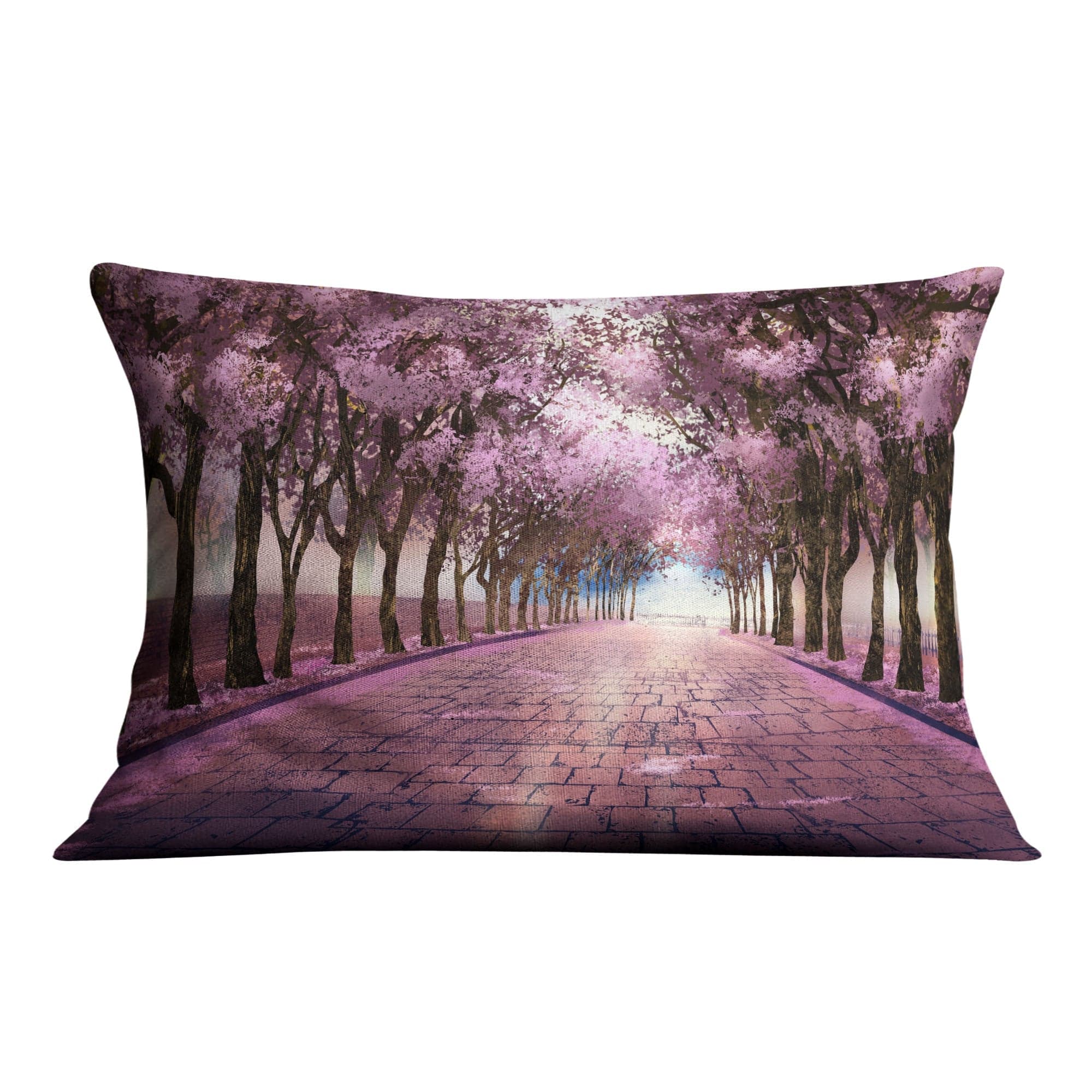 Cherry Blossom Strolls Cushion - Image 3