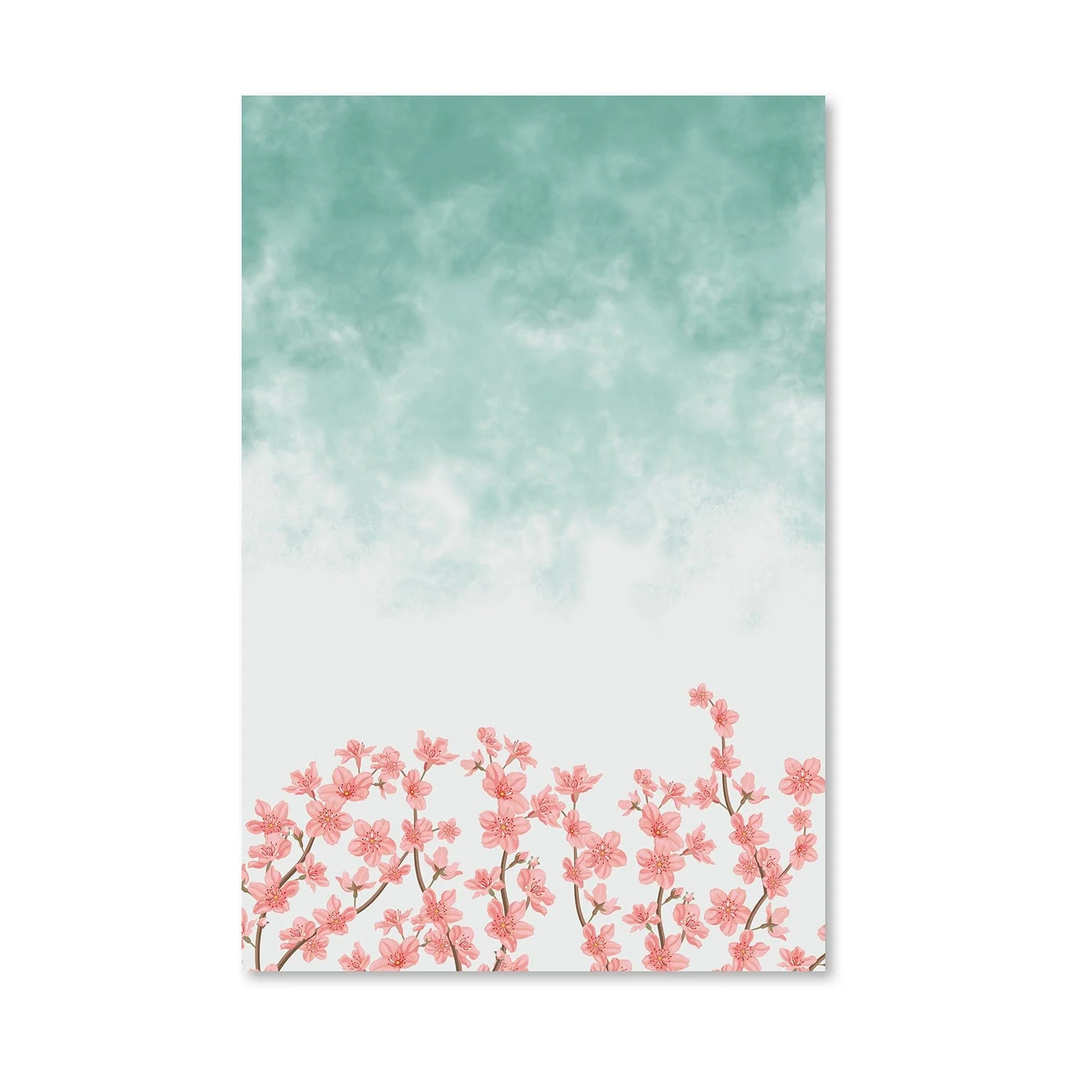 Cherry Blossoms In The Sky Canvas - Image 6