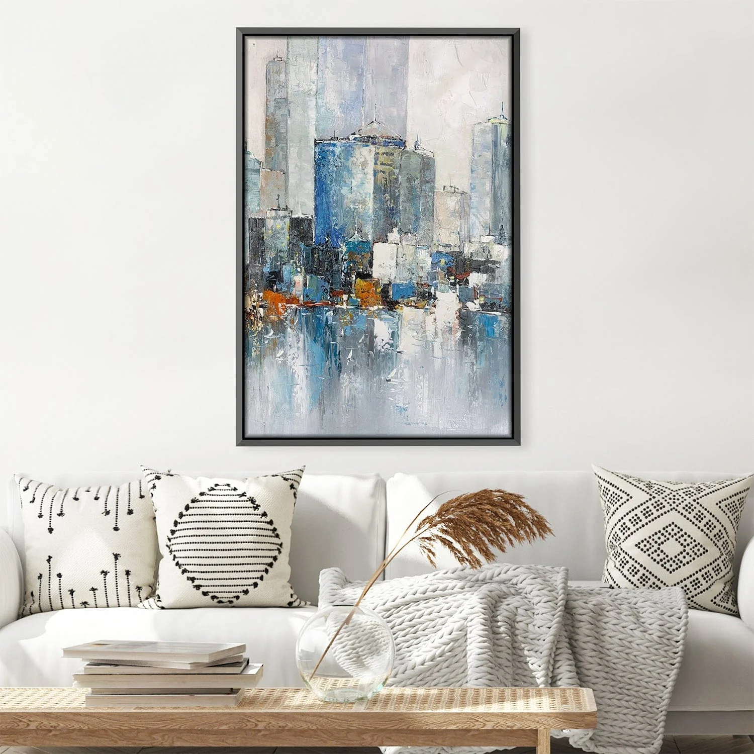 City Beauty Oil Painting - Image 2