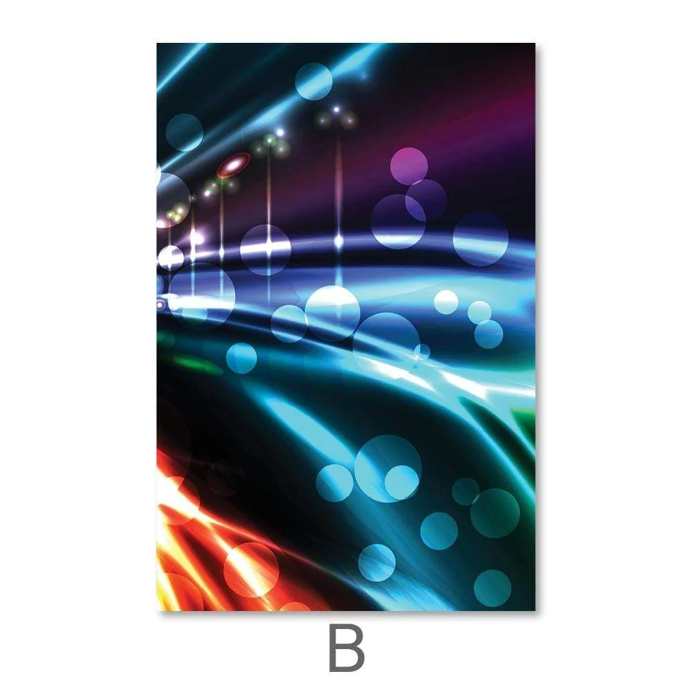 City Light Trails Canvas - Image 5
