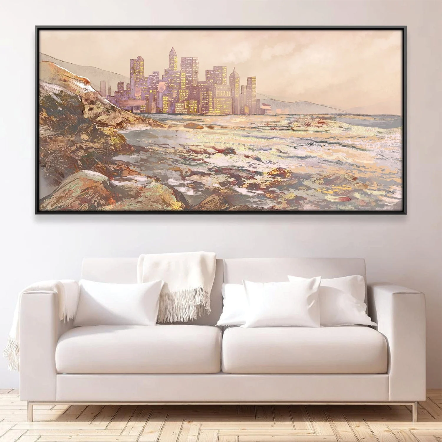 City of Light & Tide Canvas