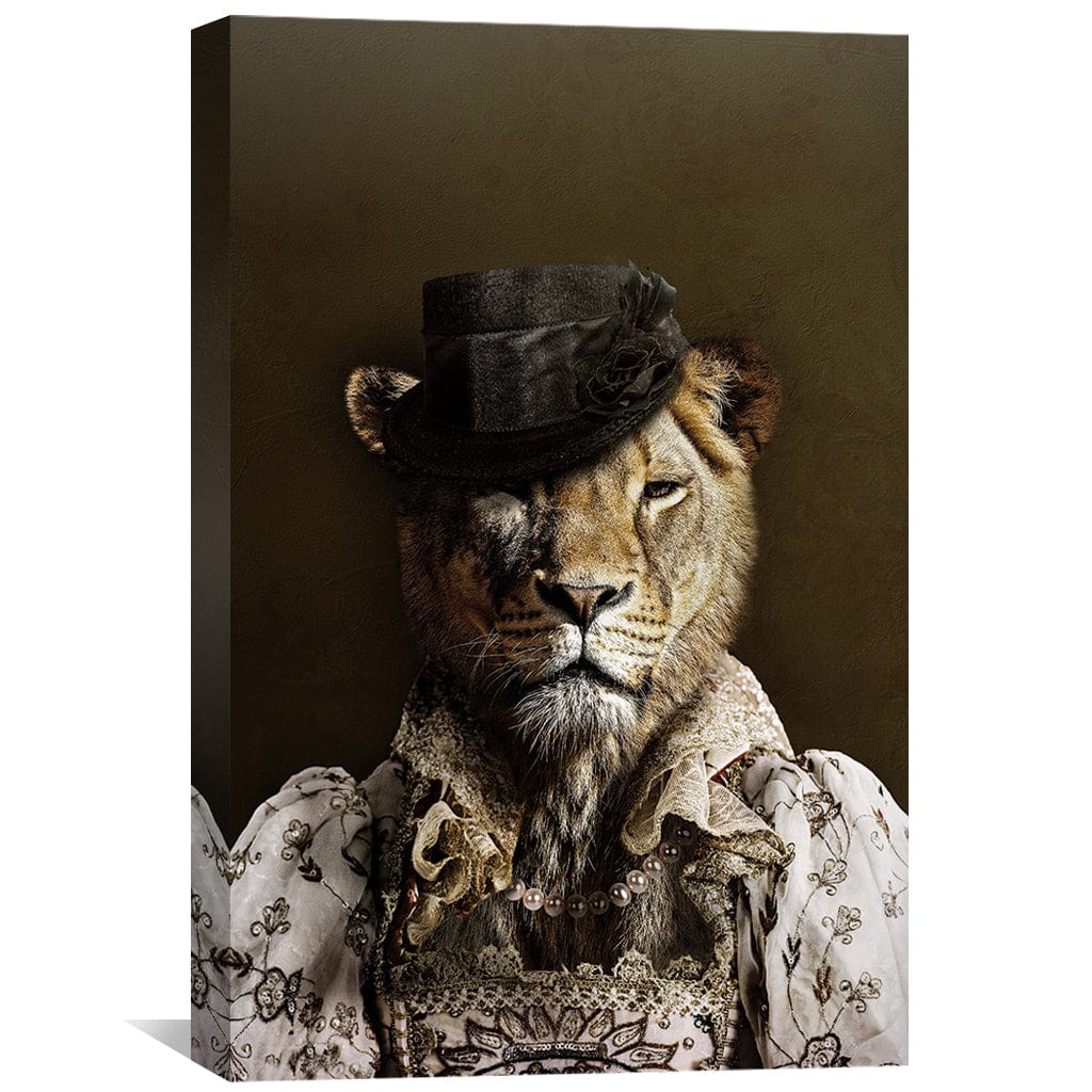 Classy Lioness Canvas - Image 2