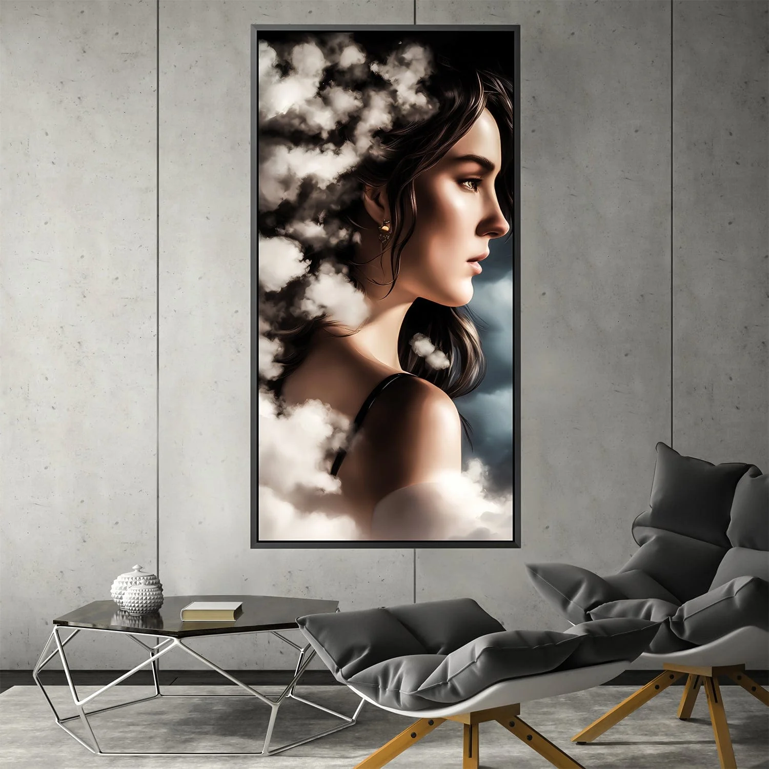 Clouded Gaze Canvas - Image 3