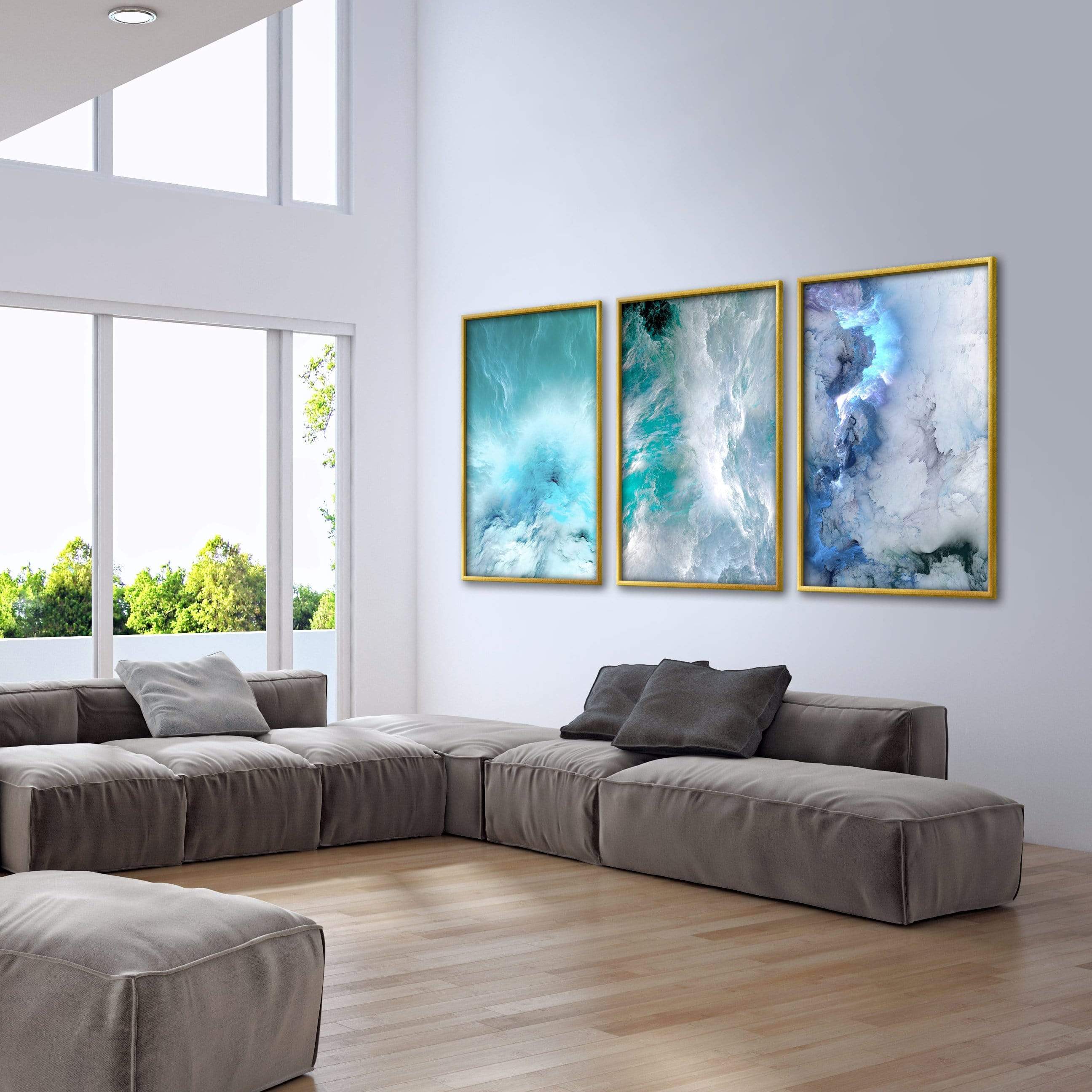 Cloudy Wave Canvas - Image 4