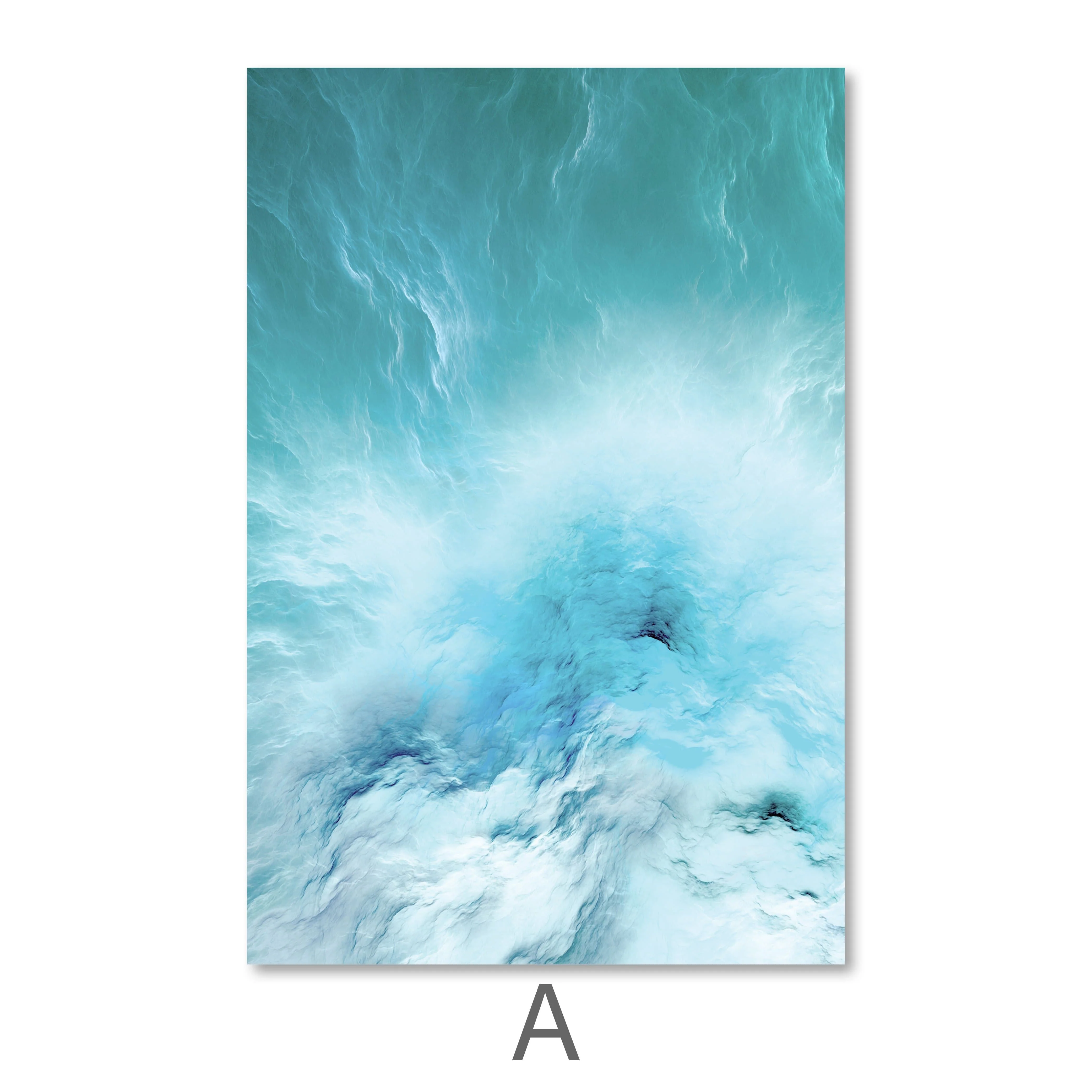 Cloudy Wave Canvas - Image 6