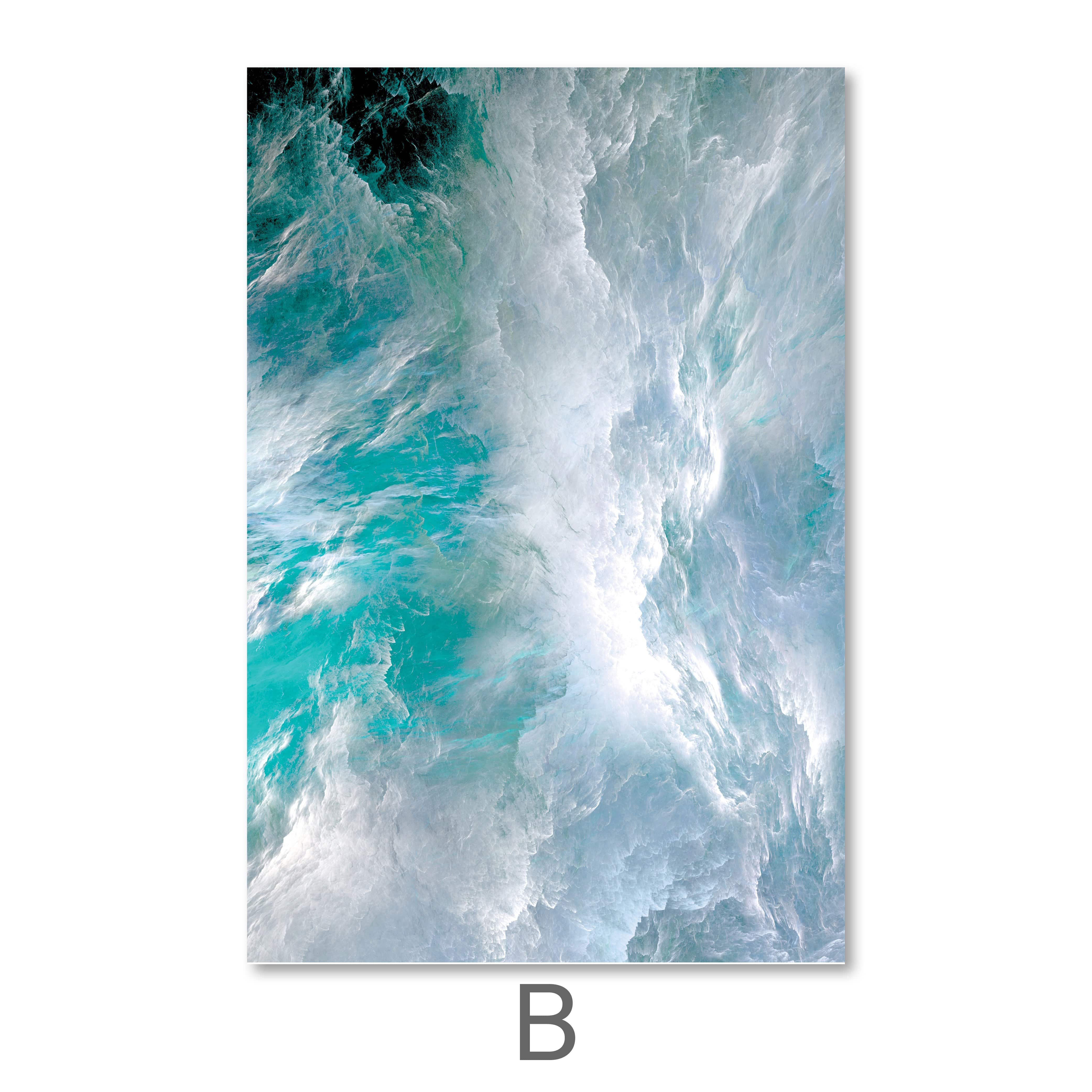 Cloudy Wave Canvas - Image 7