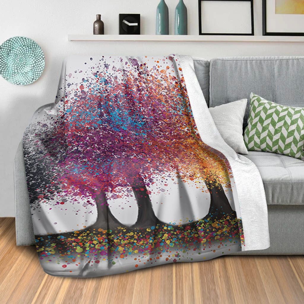 Color in the Grey Forest Blanket - Image 2