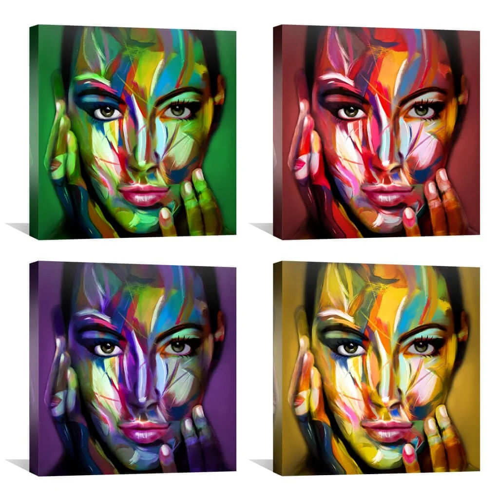 Color Spectrum Woman Canvas - Image 2