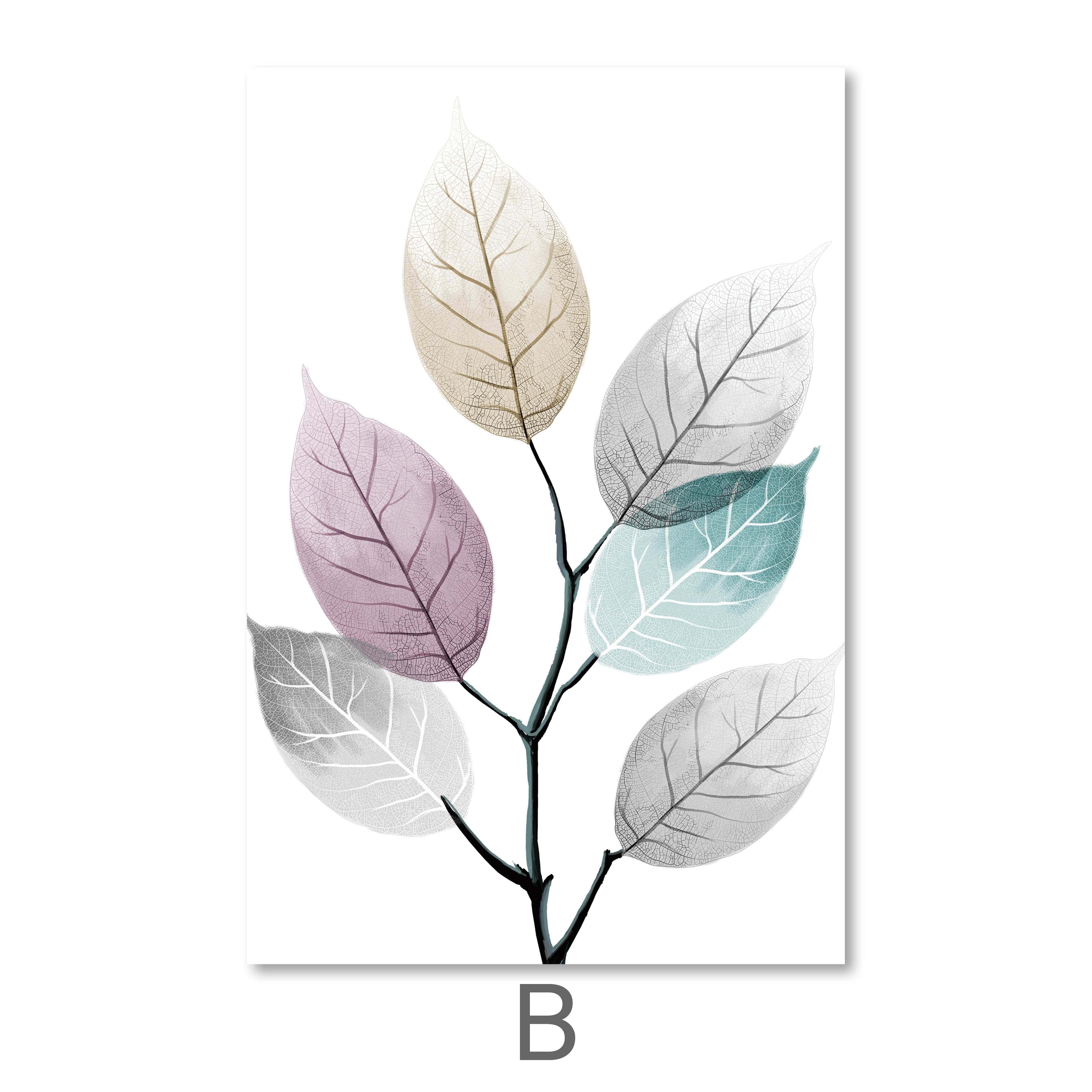 Color Splash Leaf Canvas - Image 7