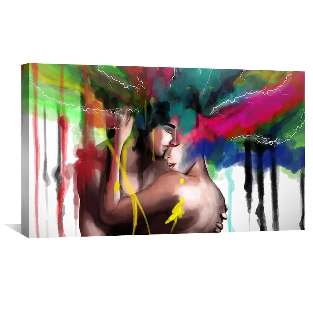 Colorful Embrace Canvas - Image 4