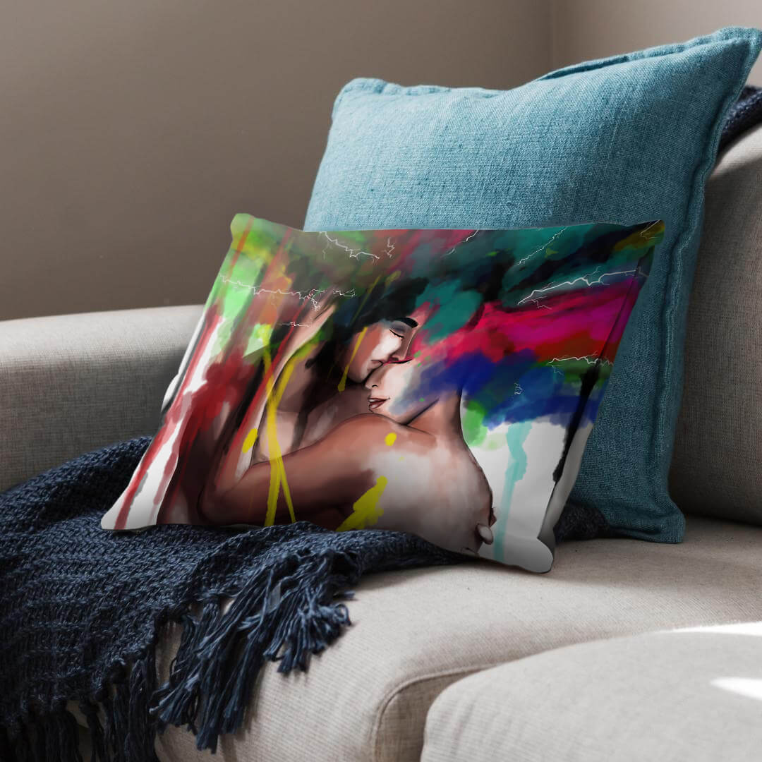 Colorful Embrace Cushion - Image 2