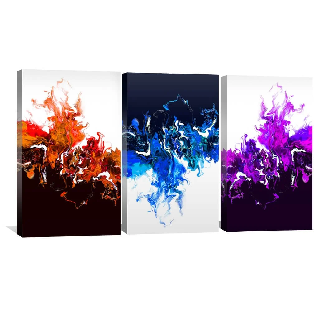 Colorful Wave Canvas - Image 2