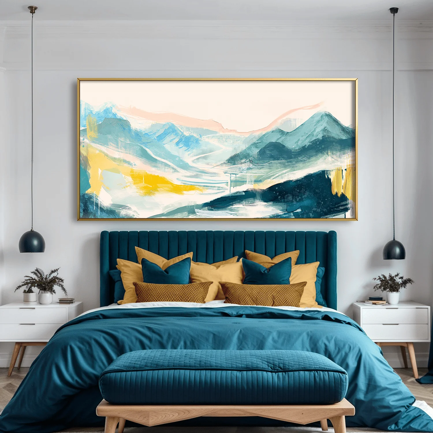 Colorswept Valley Canvas - Image 2