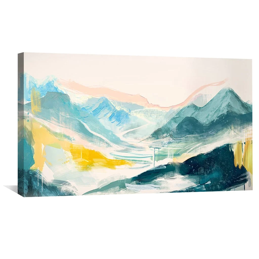 Colorswept Valley Canvas - Image 4
