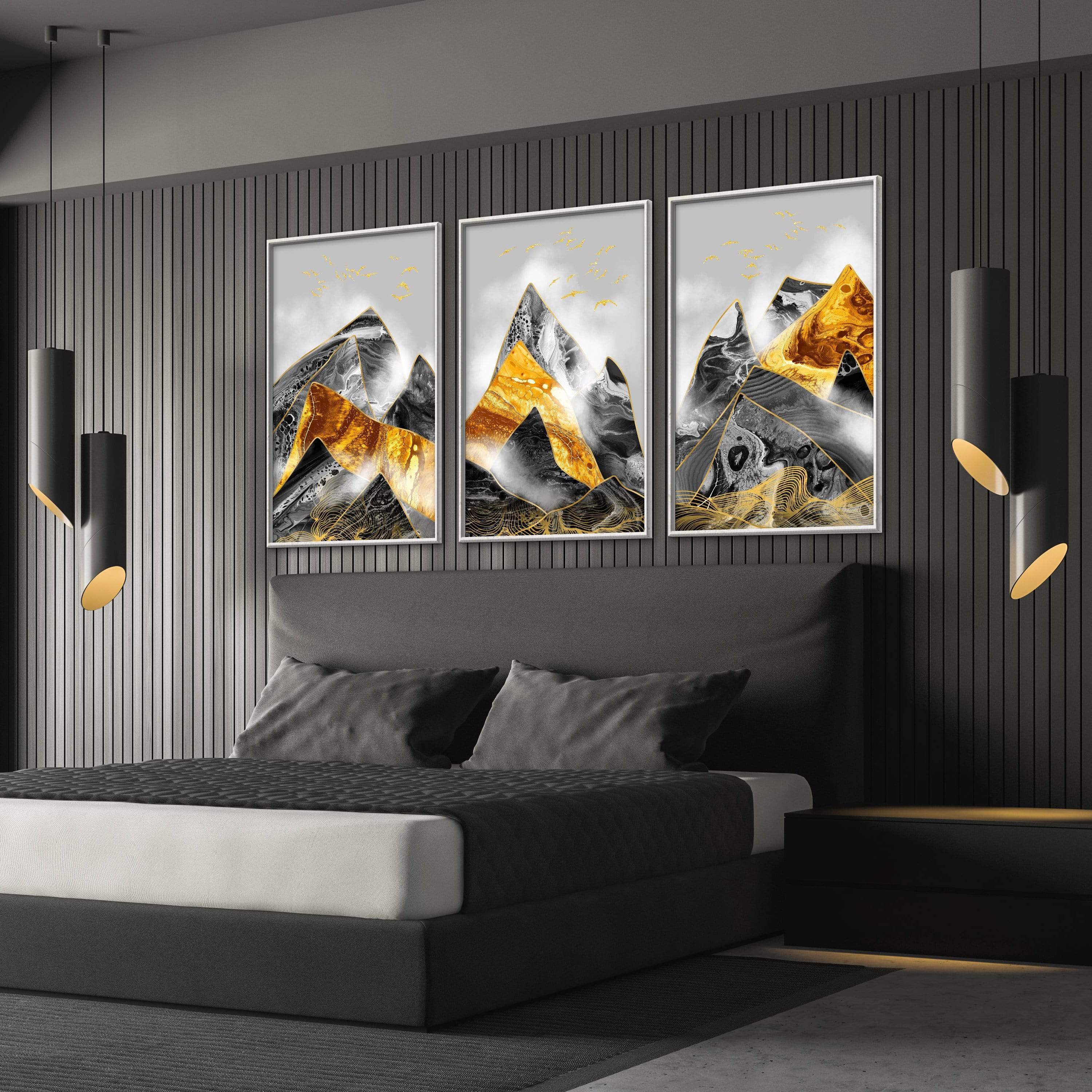 Contrasting Mountains Canvas - Image 4