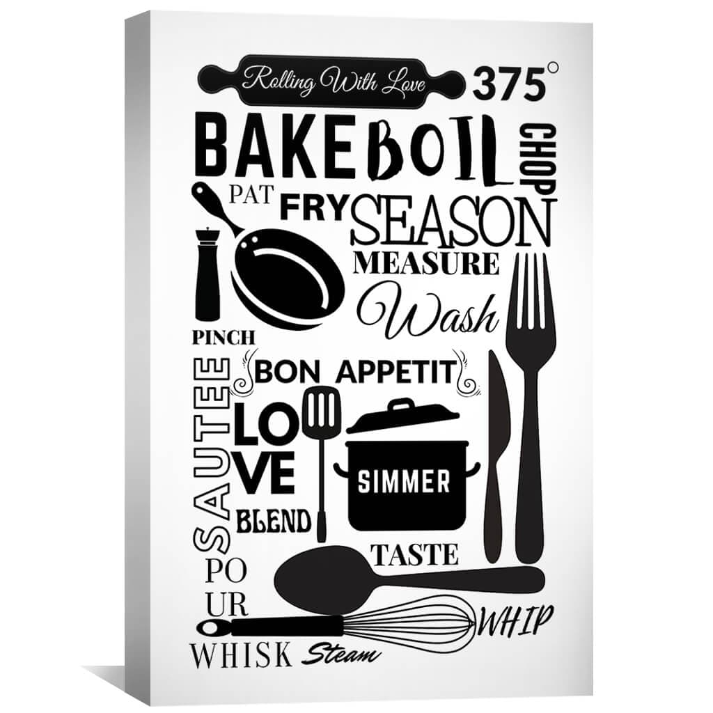 Cooking Steps Canvas - Image 2