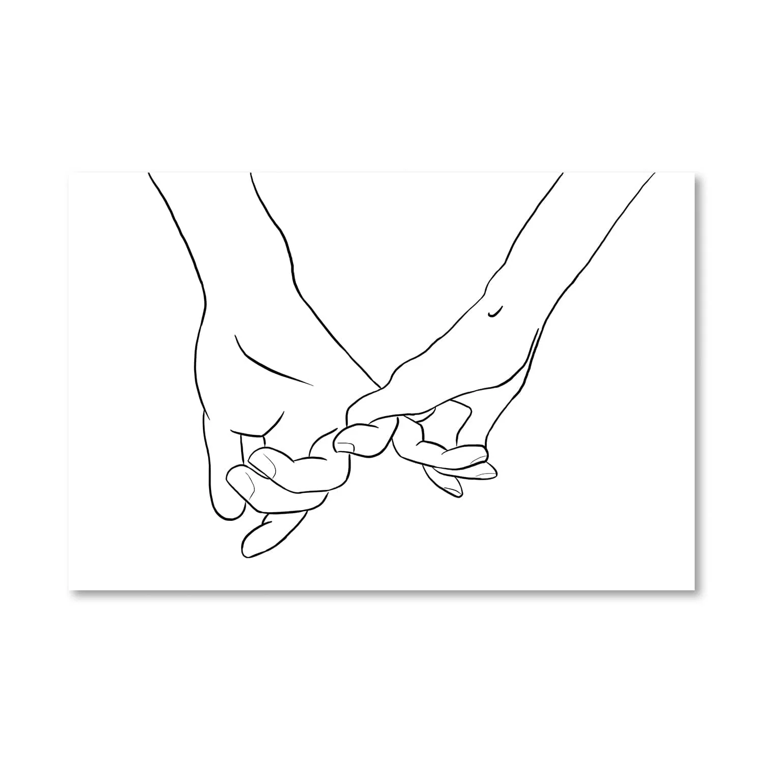 Couple Hands Canvas - Image 3