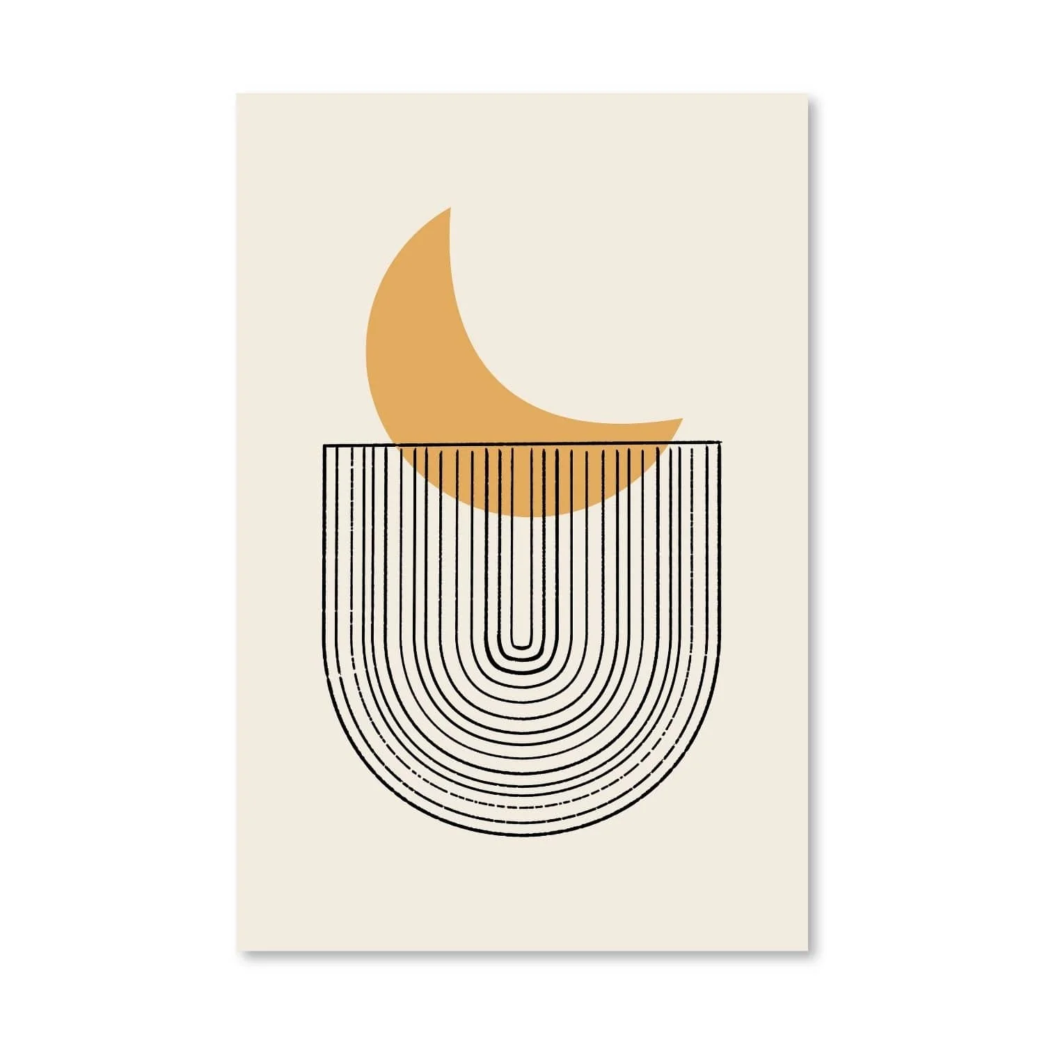 Crescent Moon Canvas - Image 3
