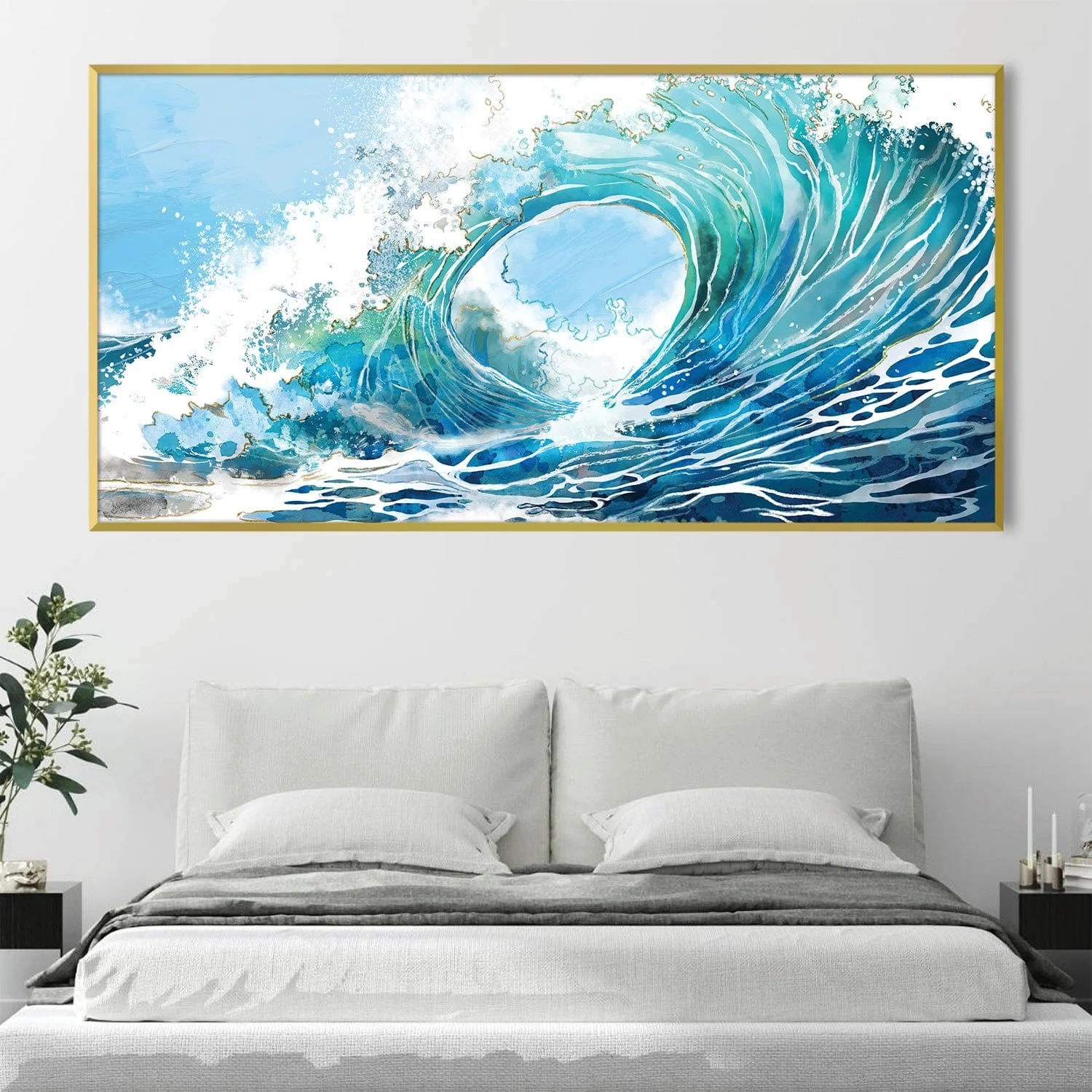 Cresting Waves Canvas - Image 2