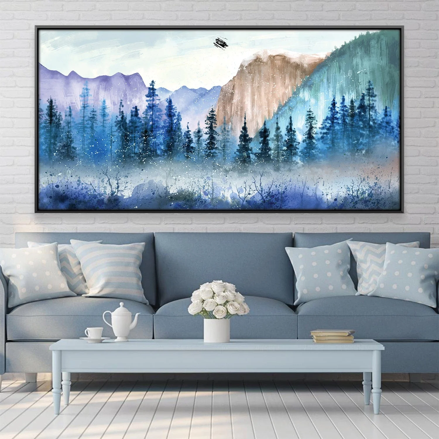 Crystalline Pines Canvas
