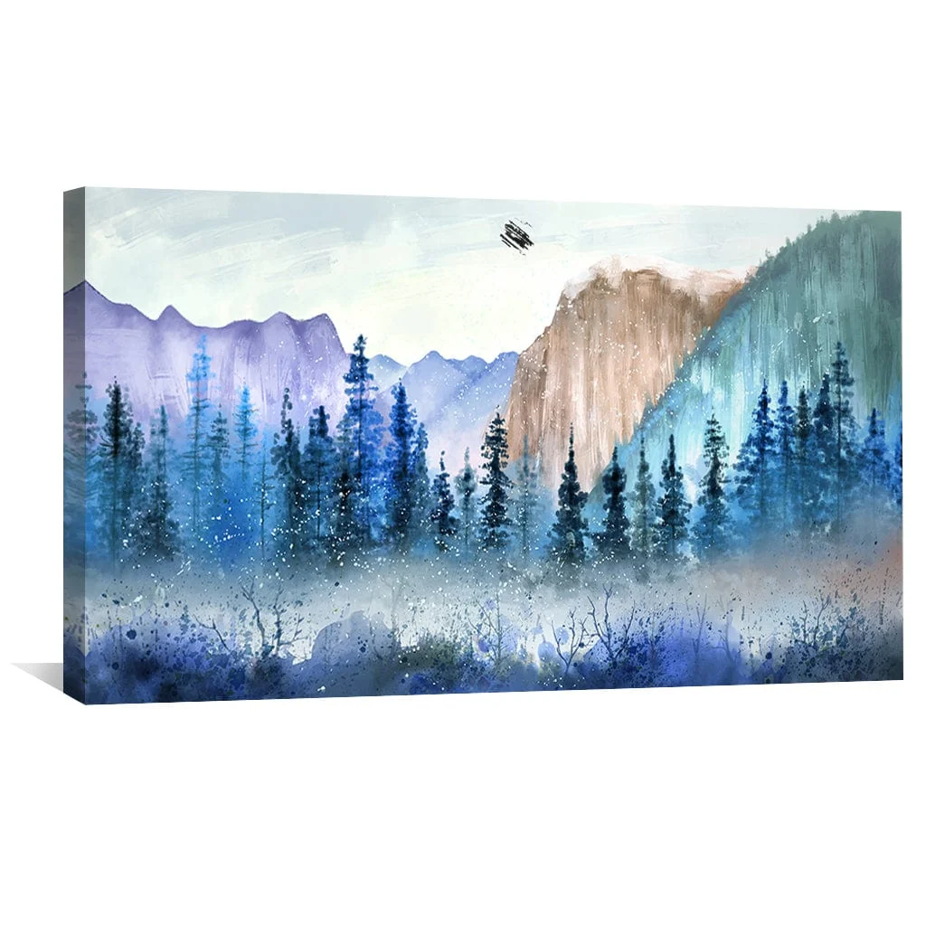 Crystalline Pines Canvas - Image 4
