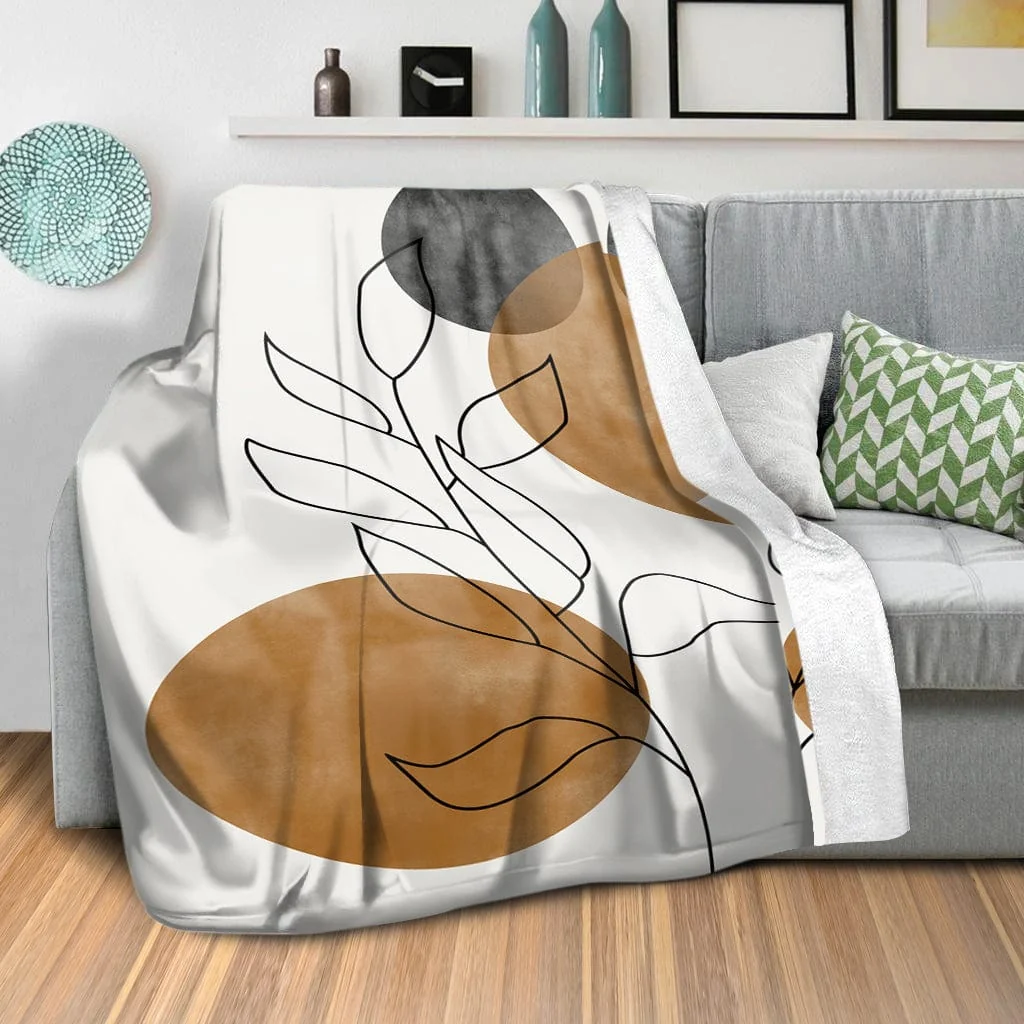 Dawn of Leaves C Blanket - Image 2