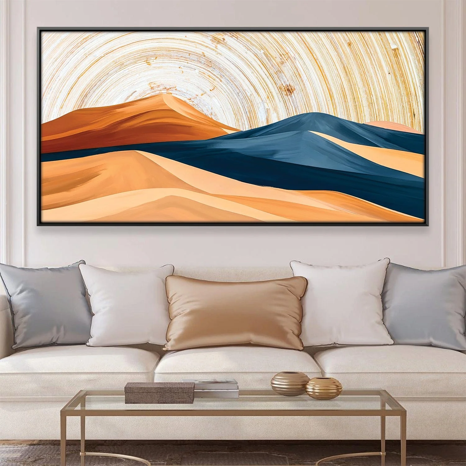 Desert Waves Canvas