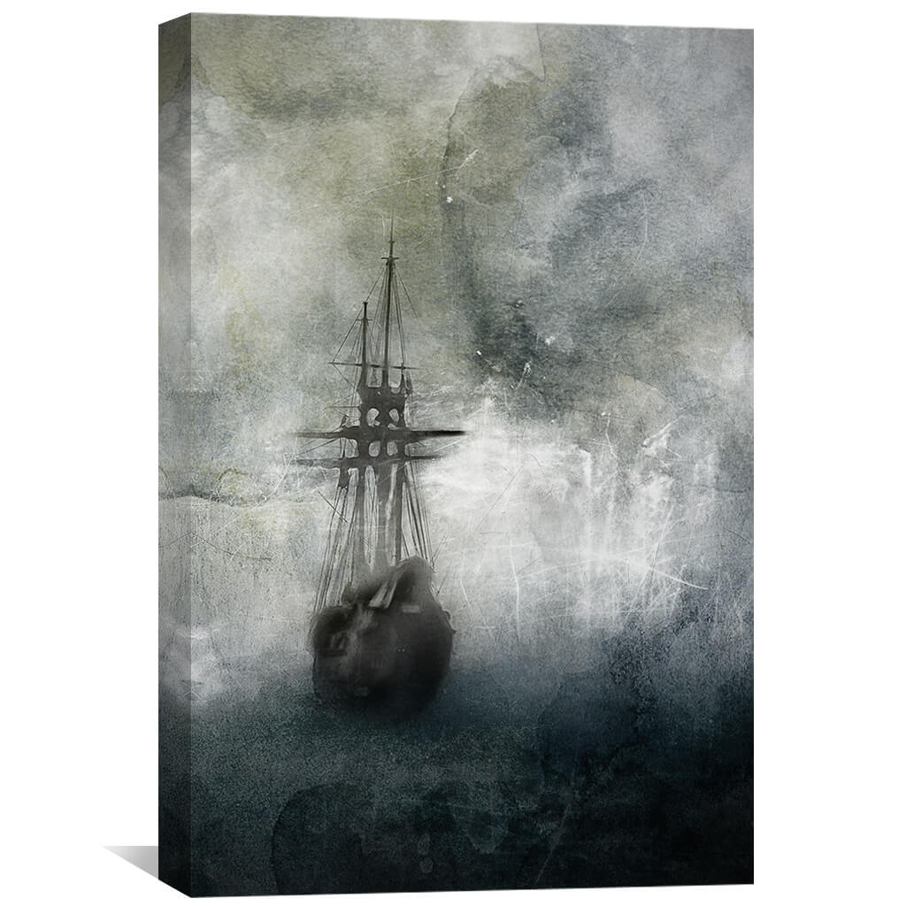 Distant Ships Canvas - Image 2