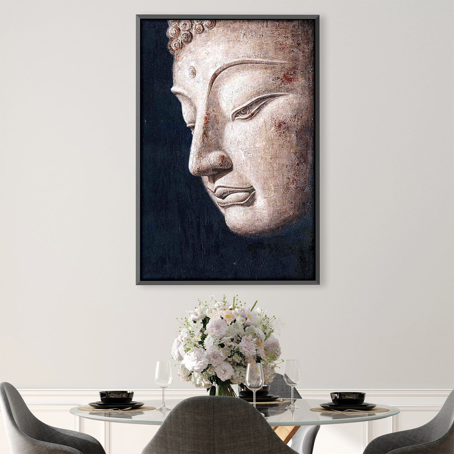 Divine Profile Oil Painting - Image 2