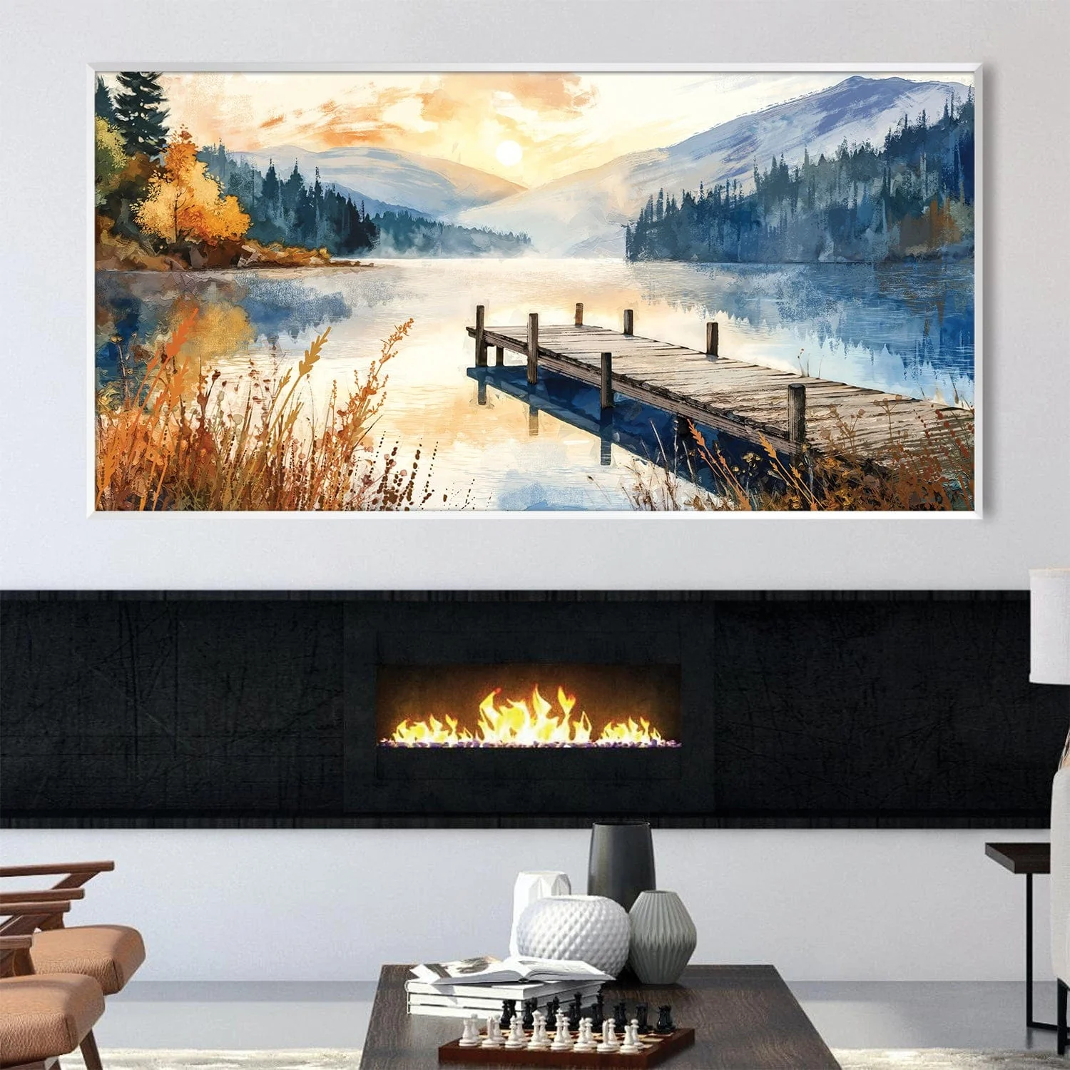 Dockside Dusk Canvas - Image 3