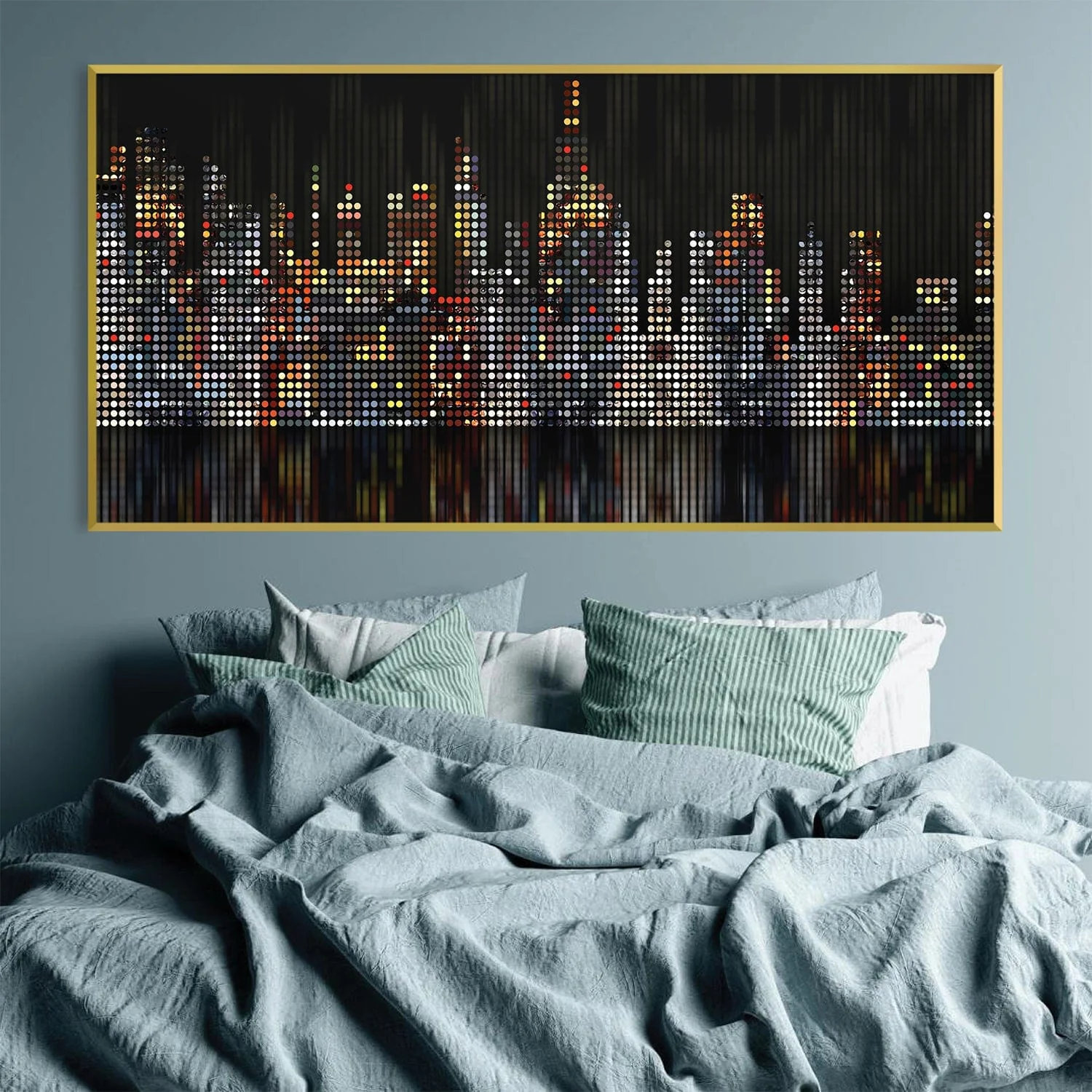 Dotted Metropolis Canvas - Image 2