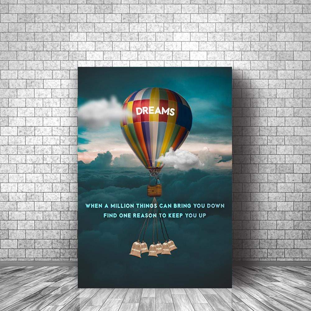 Dreams Balloon Canvas - Image 3