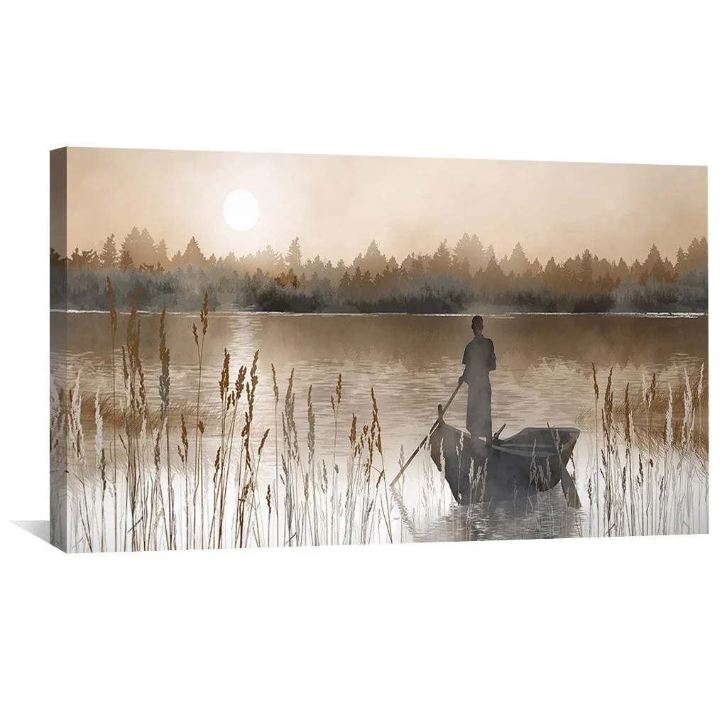 Drifting into the Dusk Canvas - Image 4