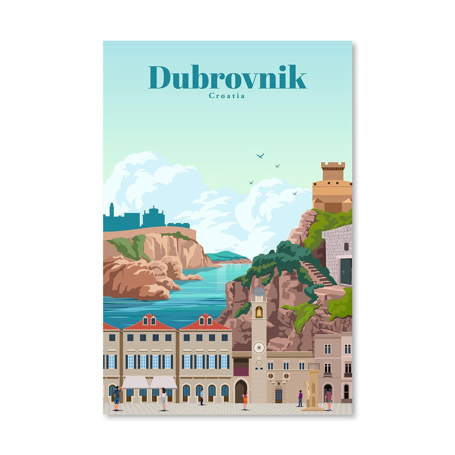 Dubrovnik Canvas - Studio 324 - Image 3