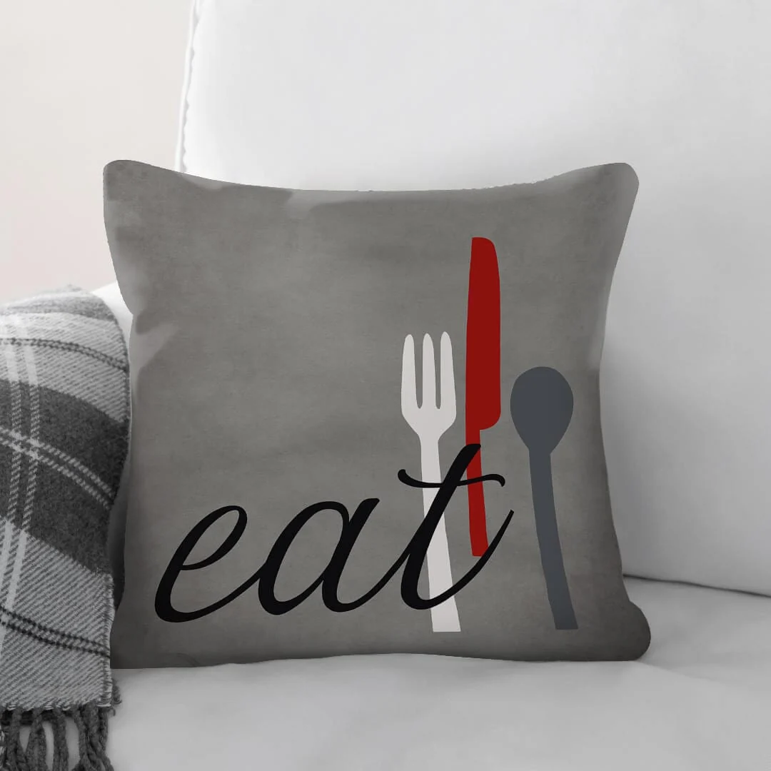 Eat Drink Love A Cushion - Image 2