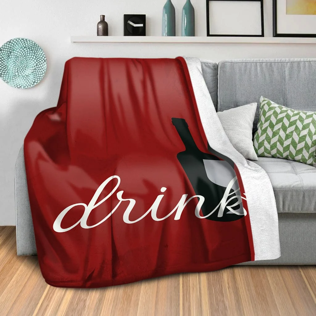 Eat Drink Love B Blanket - Image 2