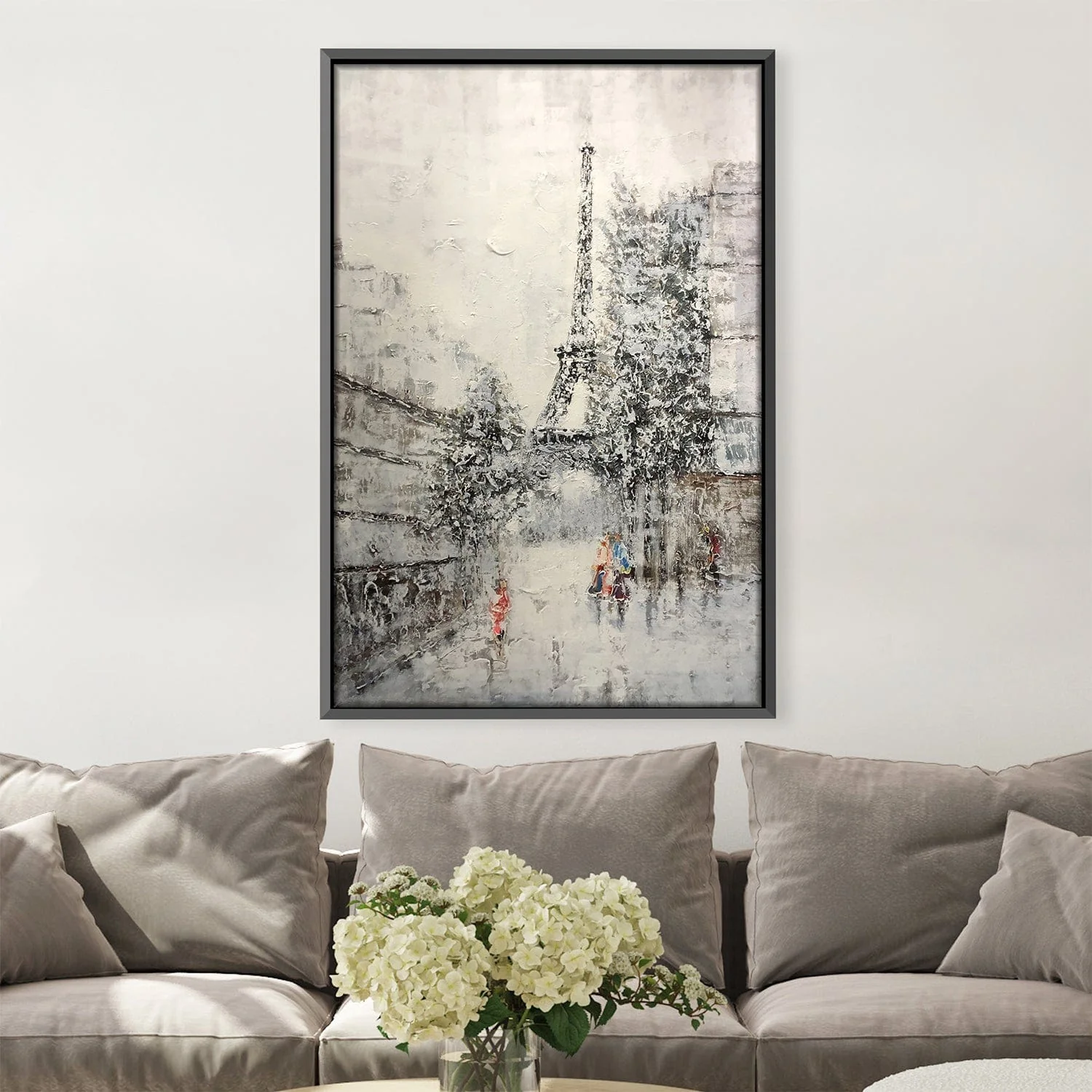 Eiffel Beauty Oil Painting - Image 2