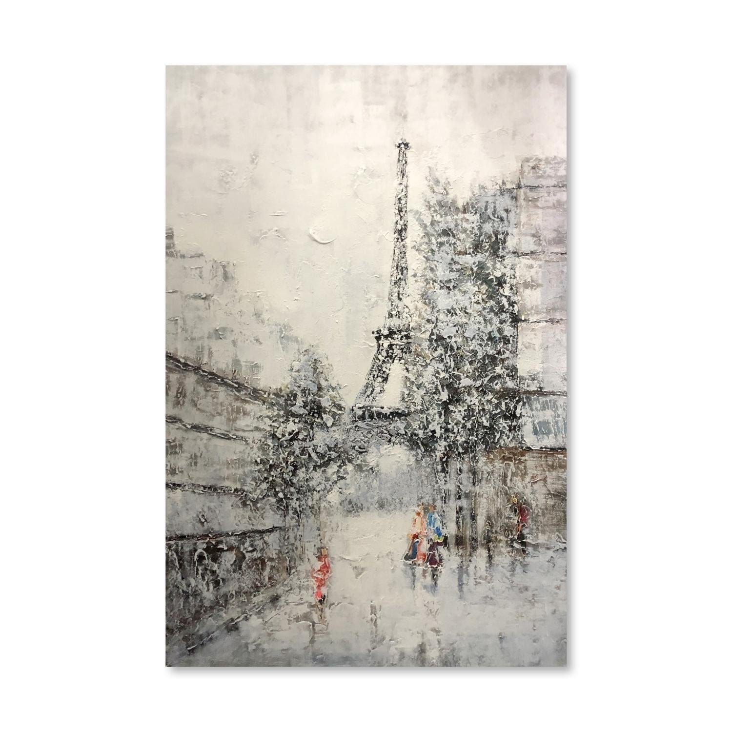 Eiffel Beauty Oil Painting - Image 3