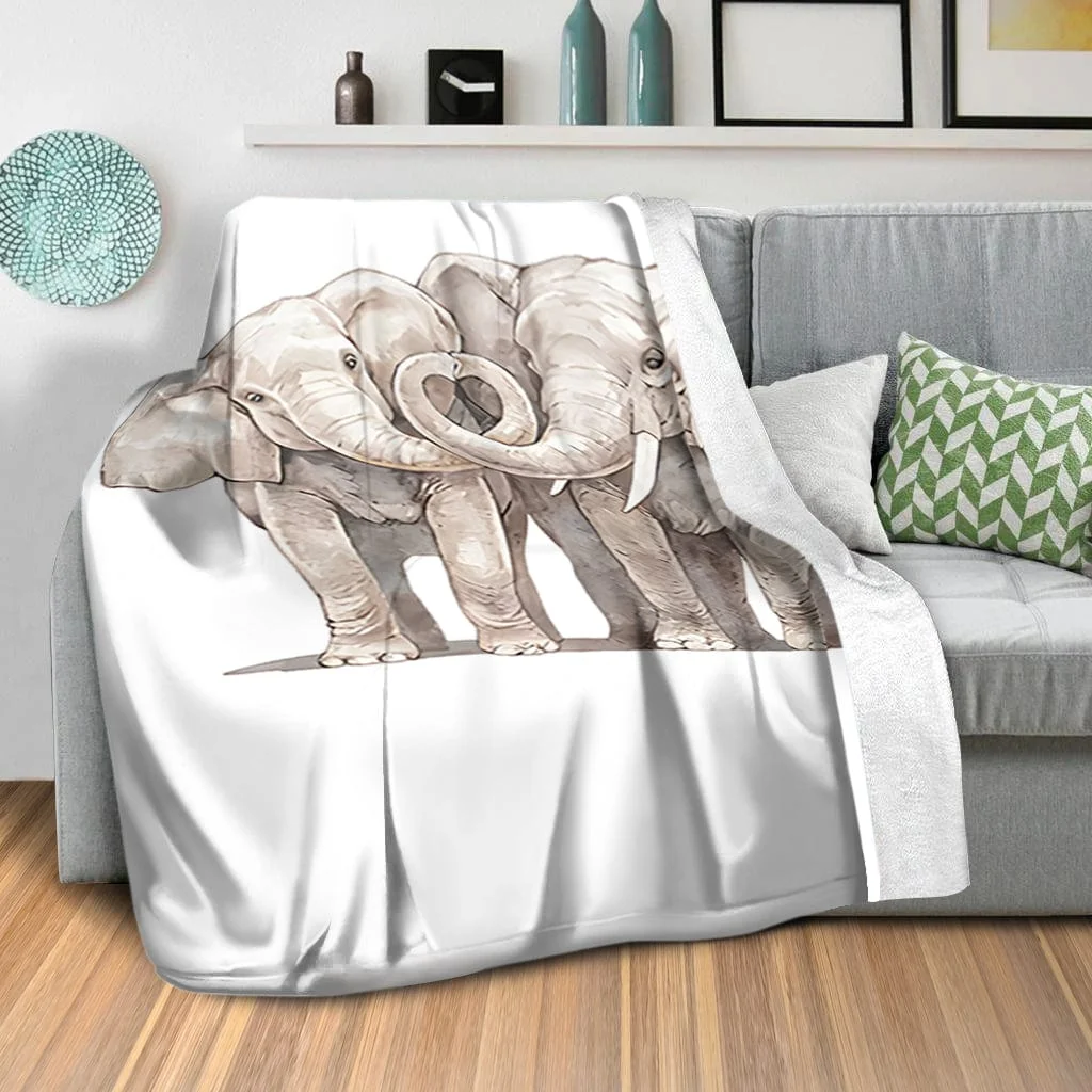 Elephant Love Blanket - Image 2