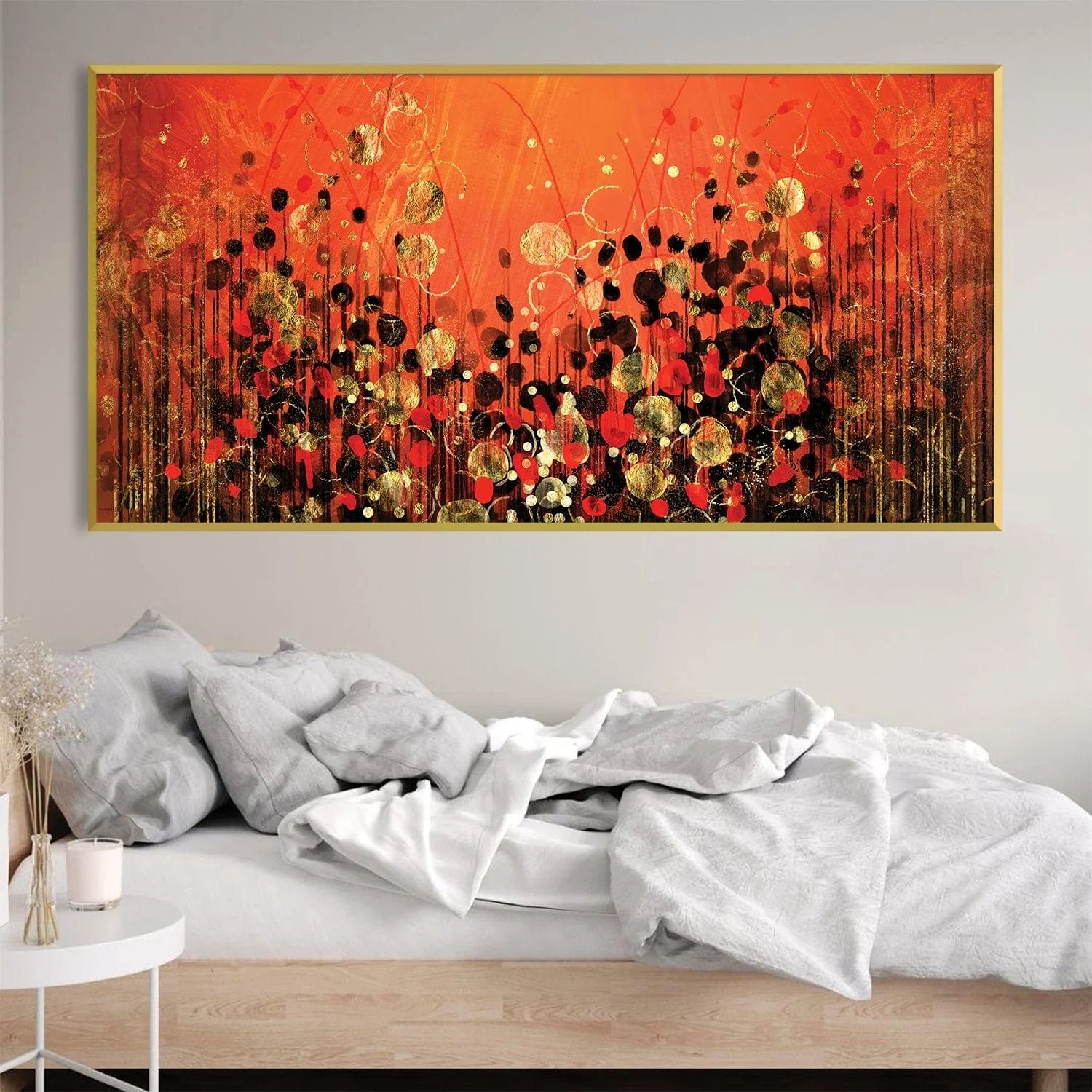 Ember Serenade Canvas - Image 2