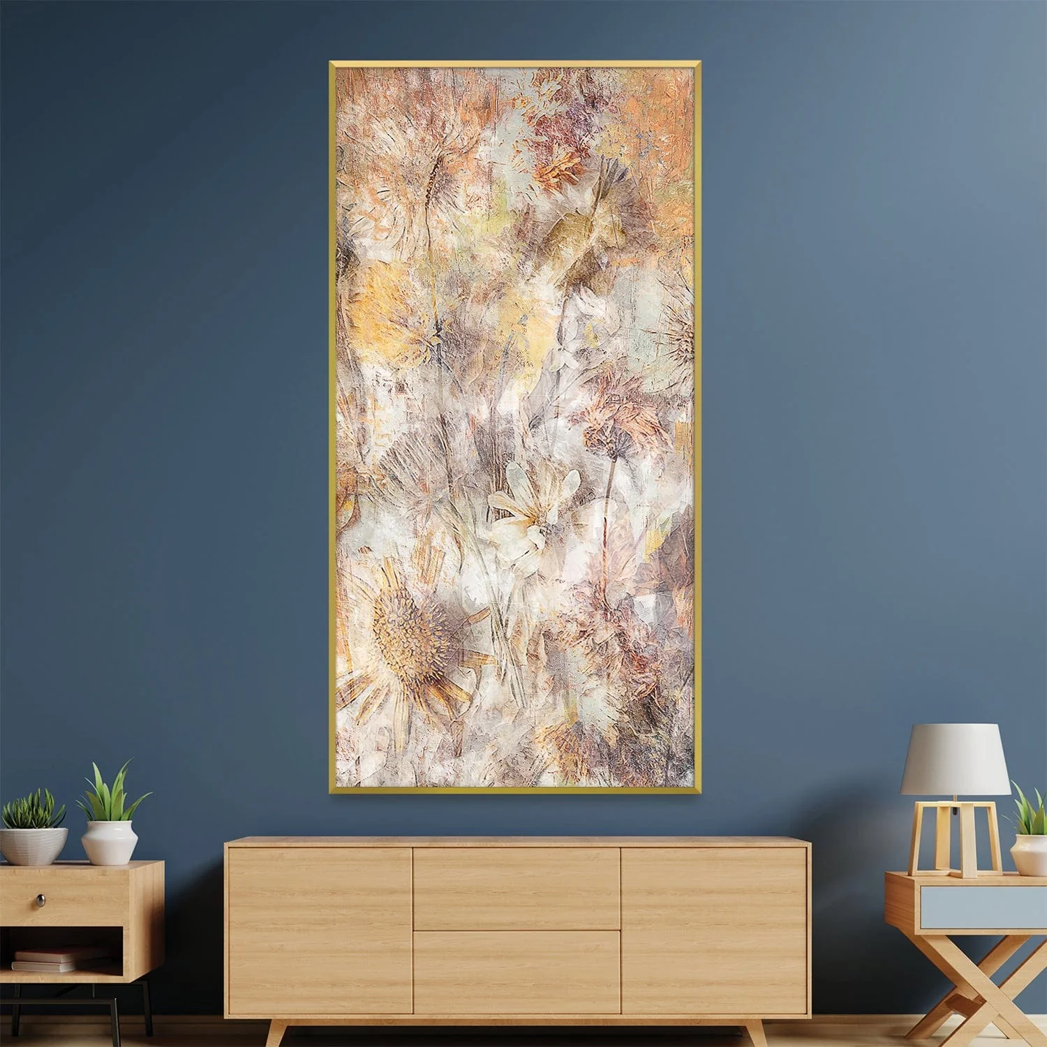 Embraceful Flowers Canvas - Image 2